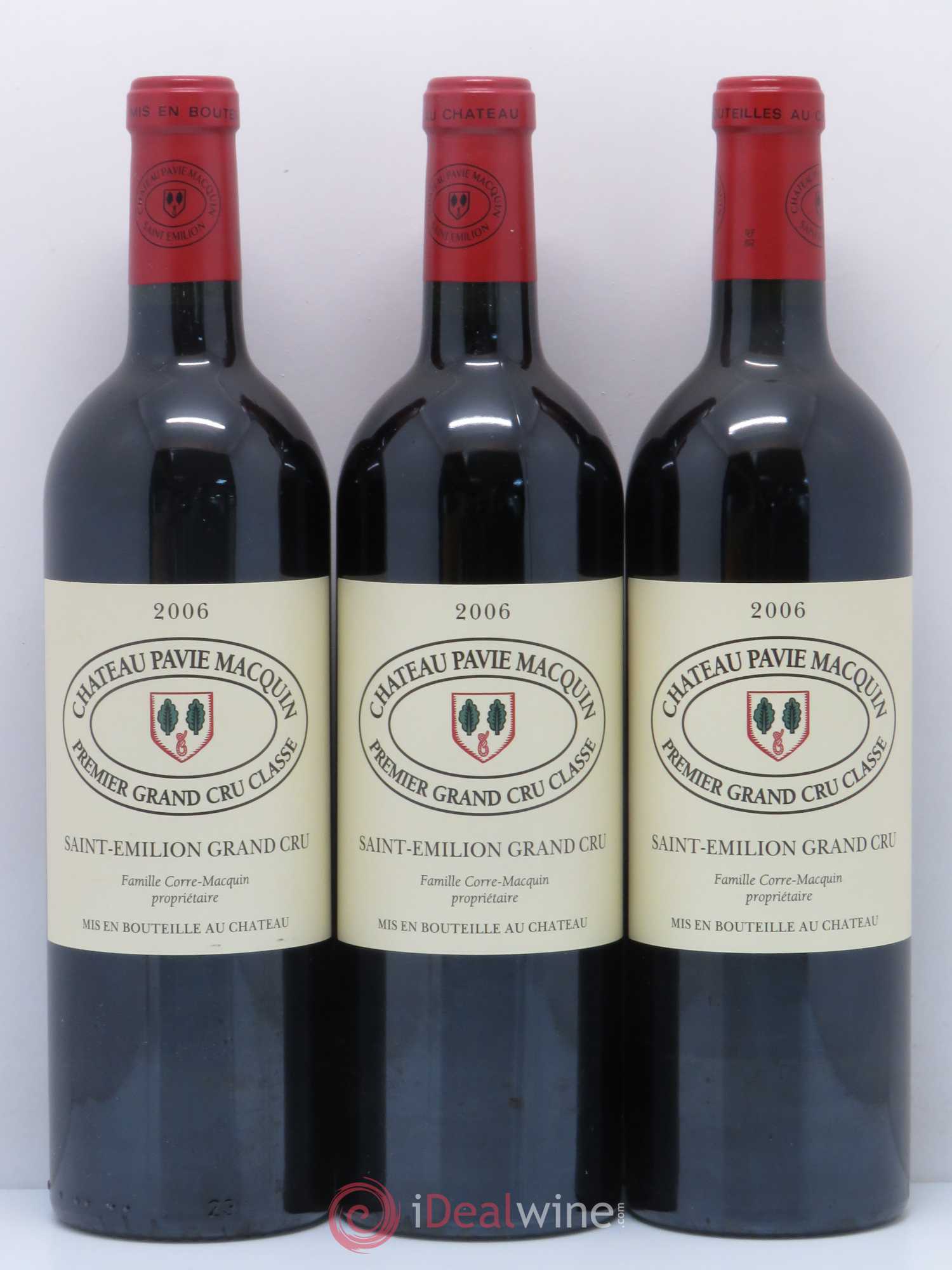 Château Pavie Macquin 1er Grand Cru Classé B 2006 - Lot de 6 bouteilles - 2