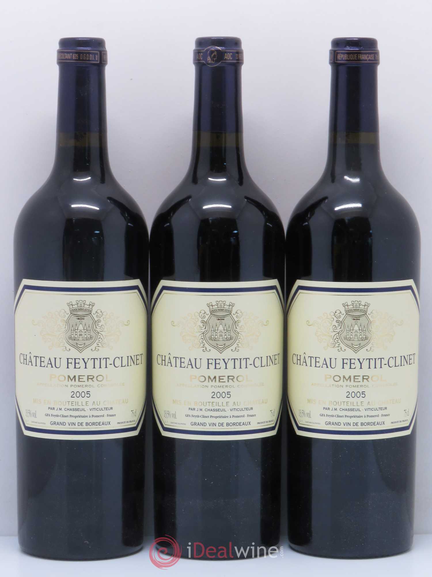 Château Feytit-Clinet 2005 - Lot de 6 bouteilles - 2