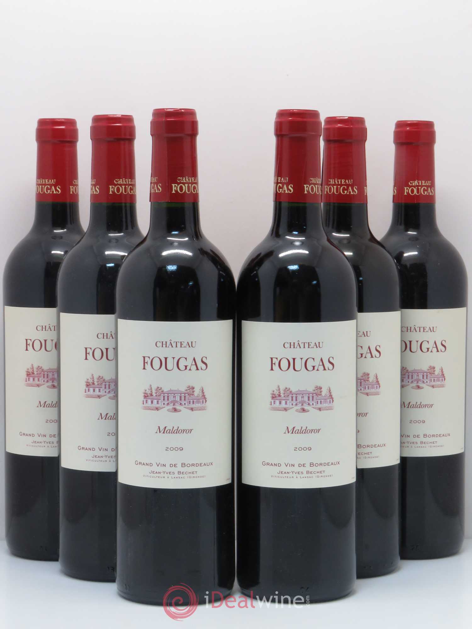 Château Fougas Maldoror 2009 - Lot de 6 bouteilles - 0
