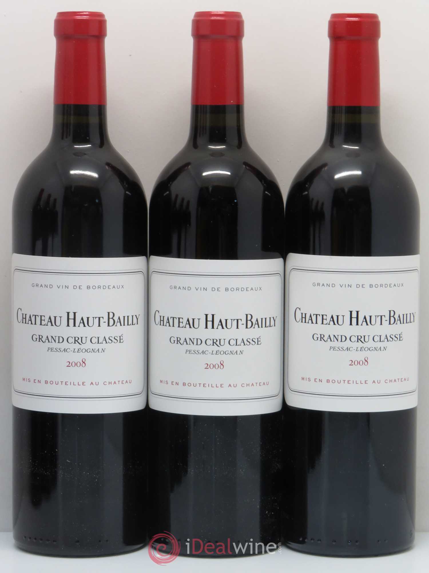Château Haut-Bailly Cru Classé de Graves 2008 - Lot de 6 bouteilles - 2