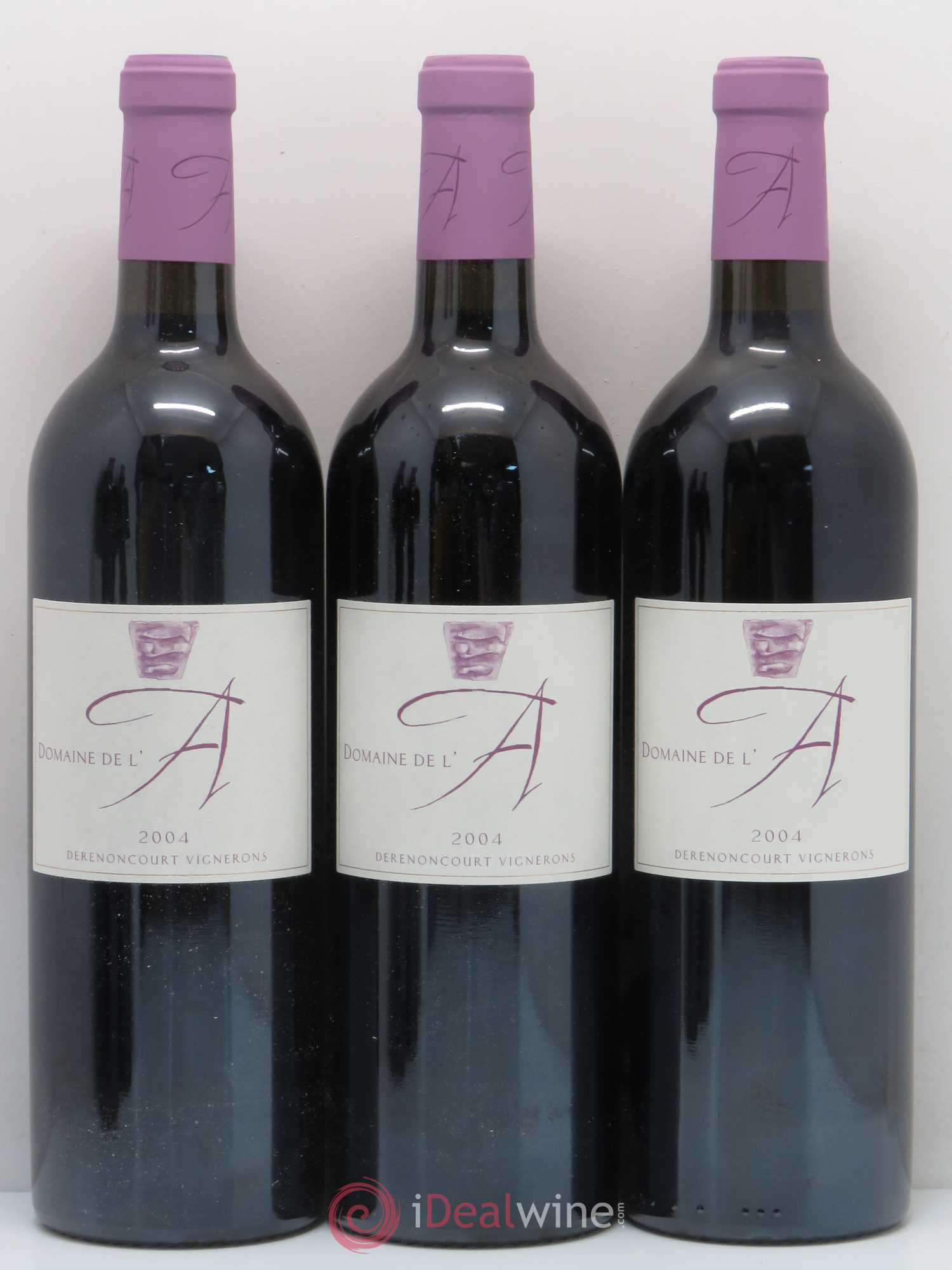 Domaine de l'A 2004 - Lot de 5 bouteilles - 1