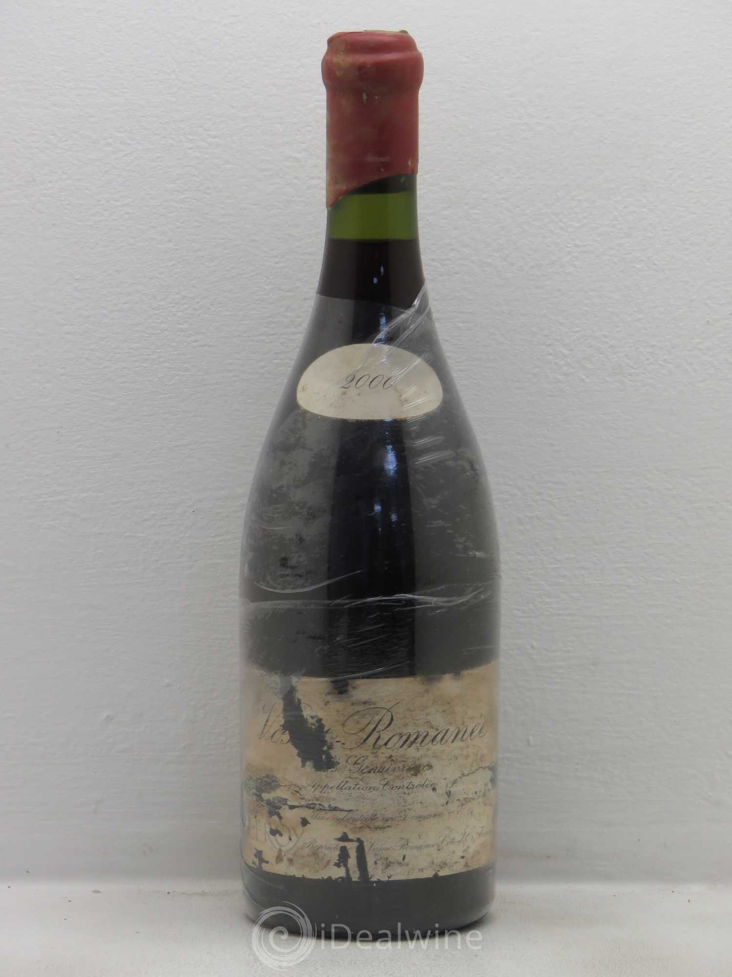 Vosne-Romanée Les Genaivrières Leroy (Domaine) 2000 - Lot de 1 bouteille - 0