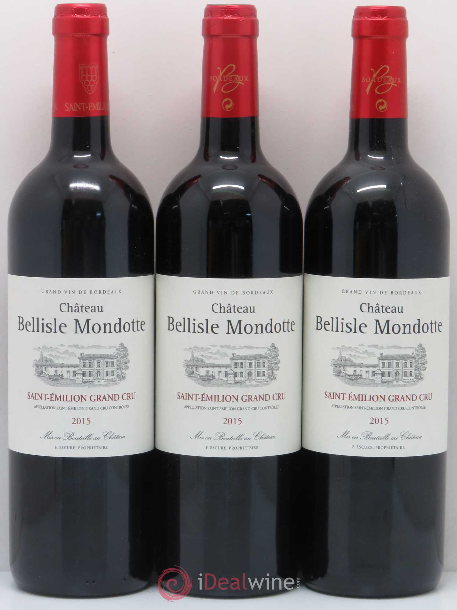 Château Bellisle Mondotte (sans prix de réserve) 2015 - Lot de 6 bouteilles - 2