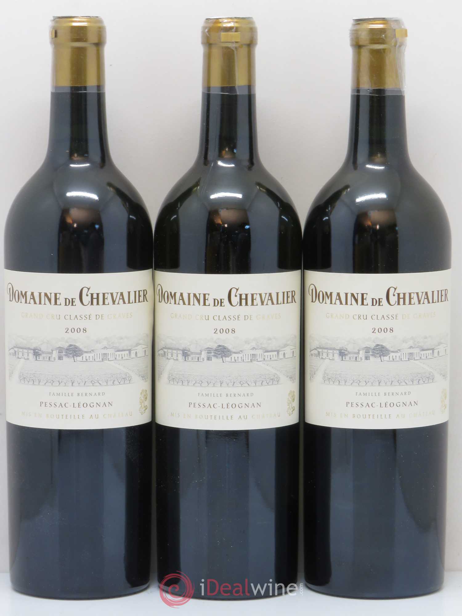 Domaine de Chevalier Cru Classé de Graves 2008 - Lot de 6 bouteilles - 2