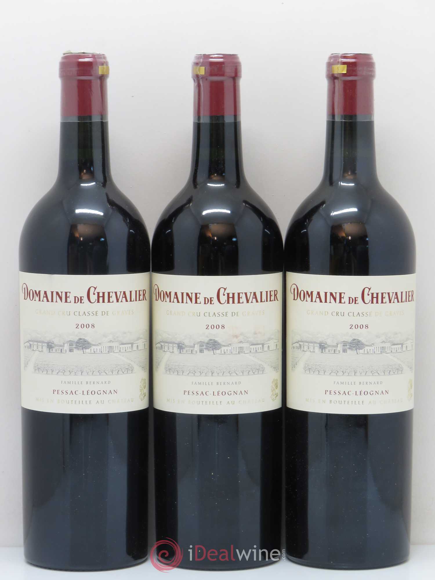 Domaine de Chevalier Cru Classé de Graves 2008 - Lot de 6 bouteilles - 2