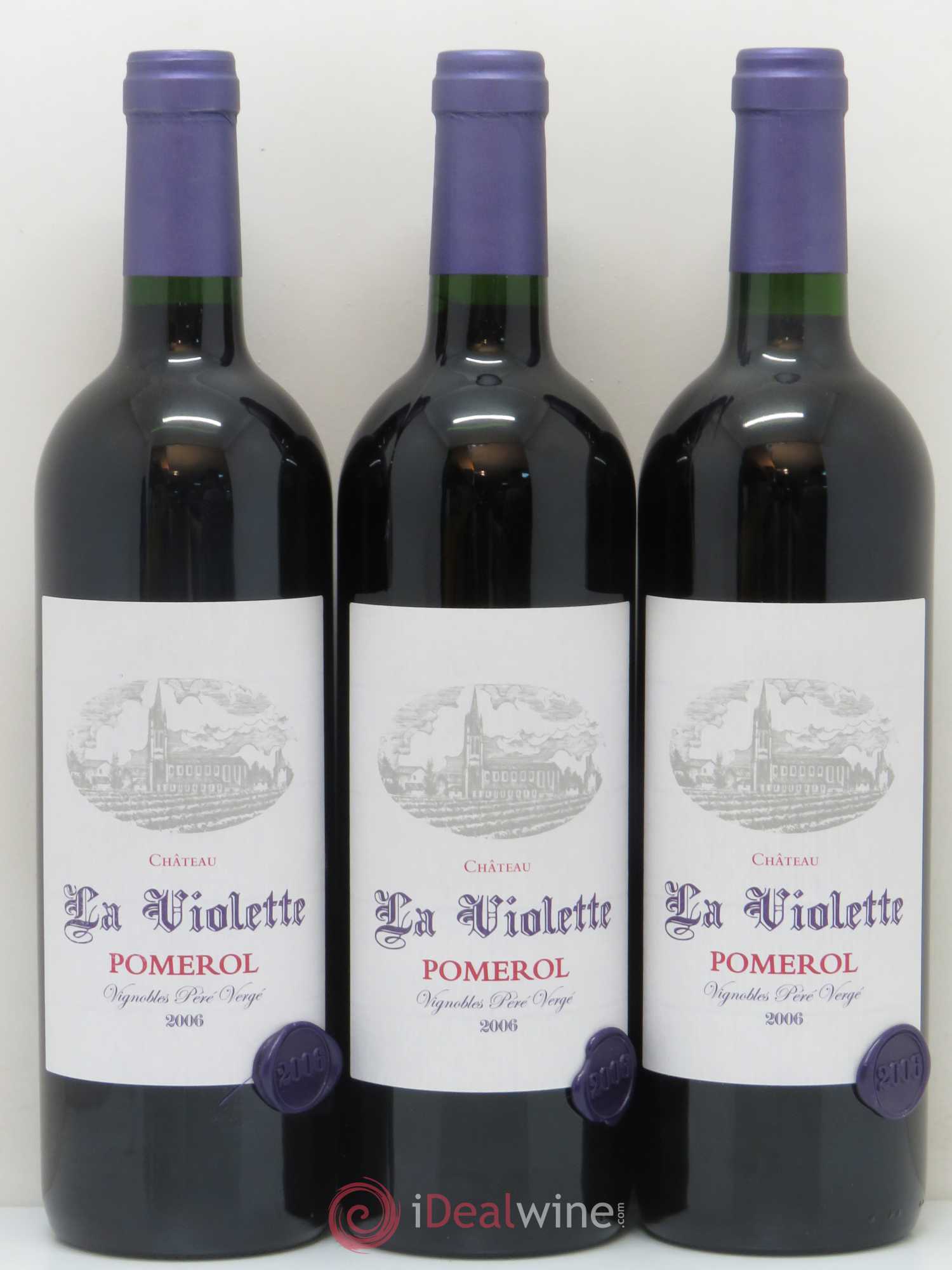 Château la Violette 2006 - Lot de 6 bouteilles - 1