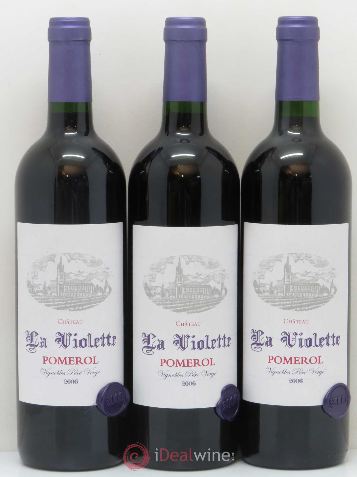 Château la Violette 2006 - Lot de 6 bouteilles - 2