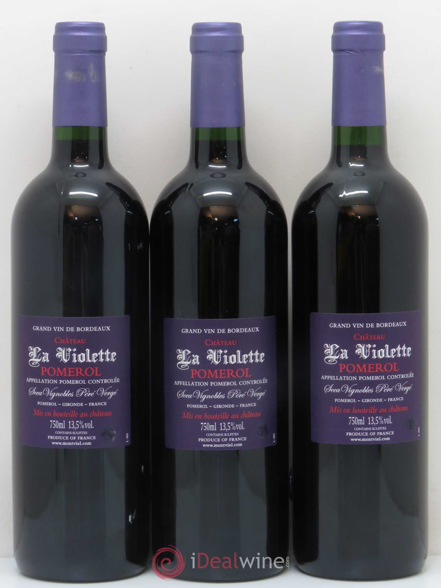 Château la Violette 2006 - Lot de 6 bouteilles - 3