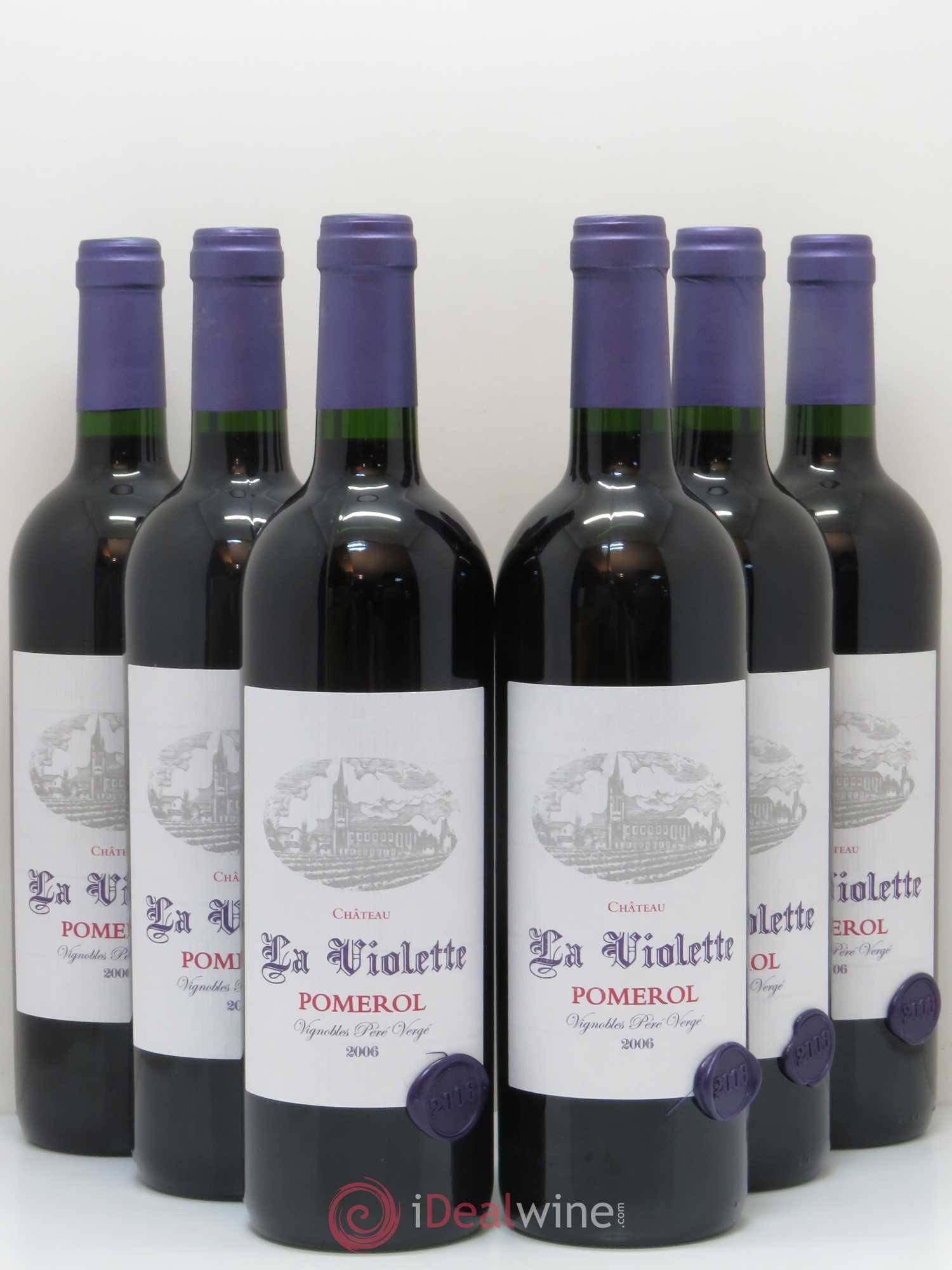 Château la Violette 2006 - Lot de 6 bouteilles - 0