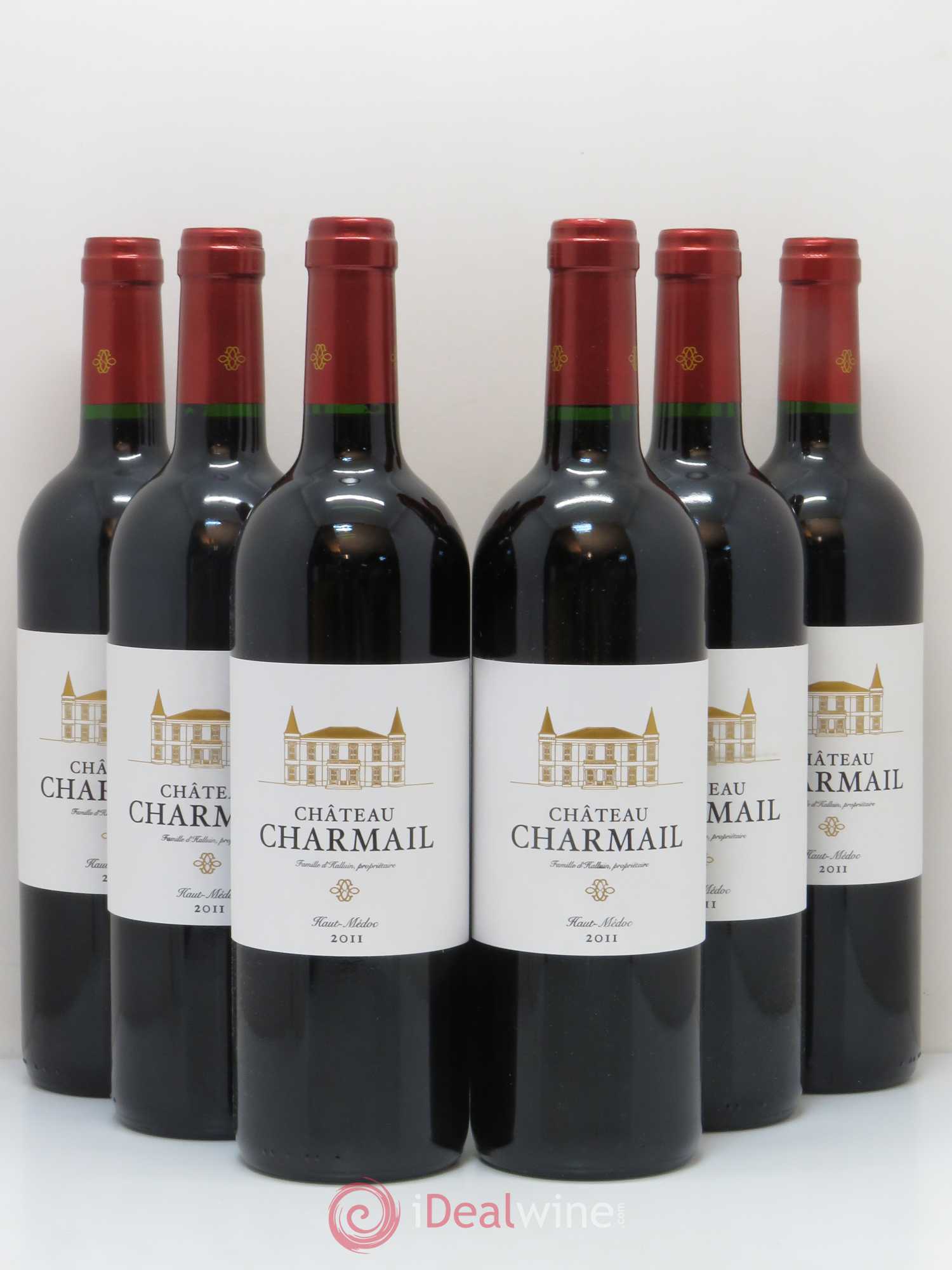 Château Charmail Cru Bourgeois 2011 - Lot de 6 bouteilles - 0
