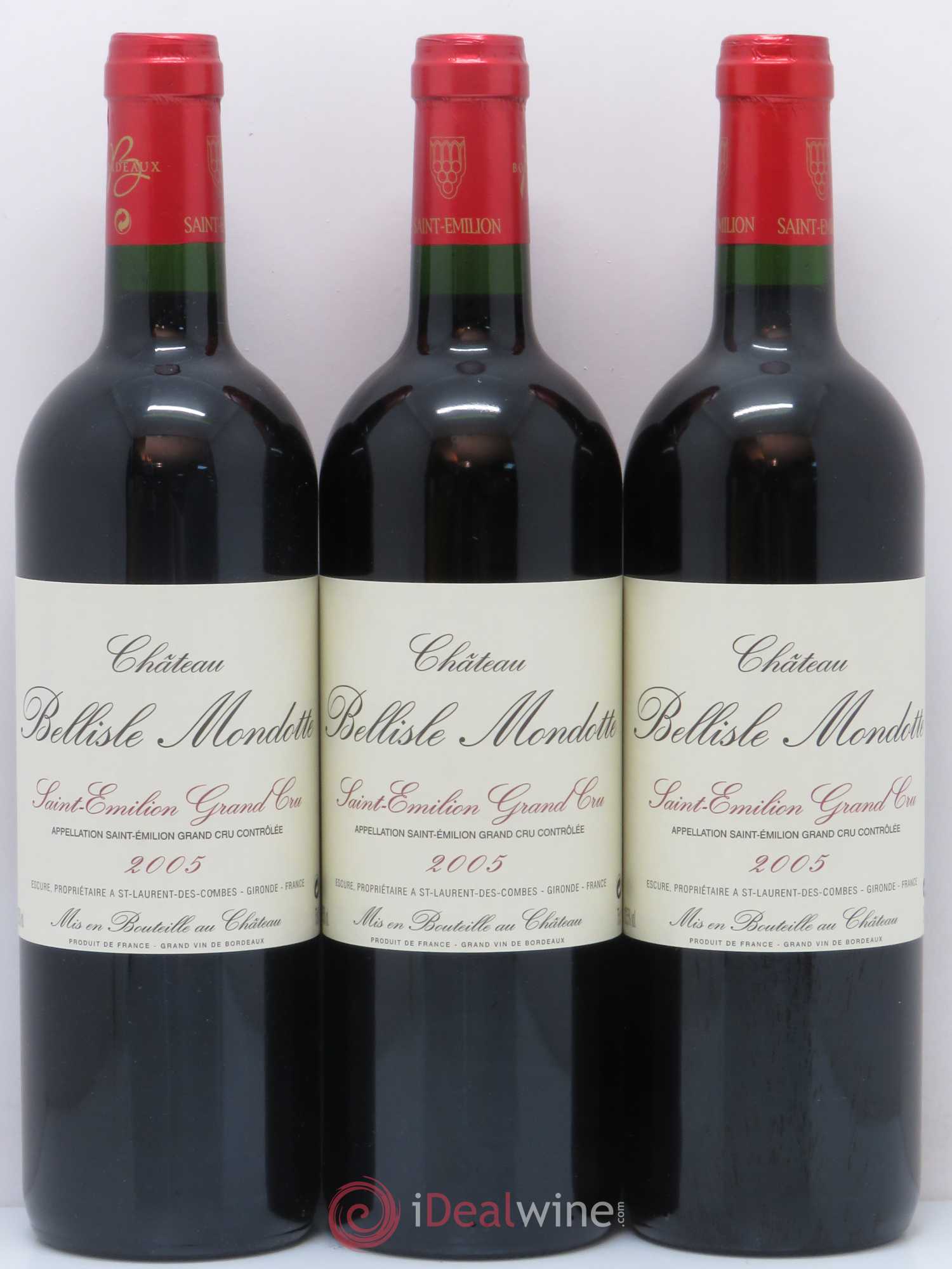 Château Bellisle Mondotte 2005 - Lot de 6 bouteilles - 2