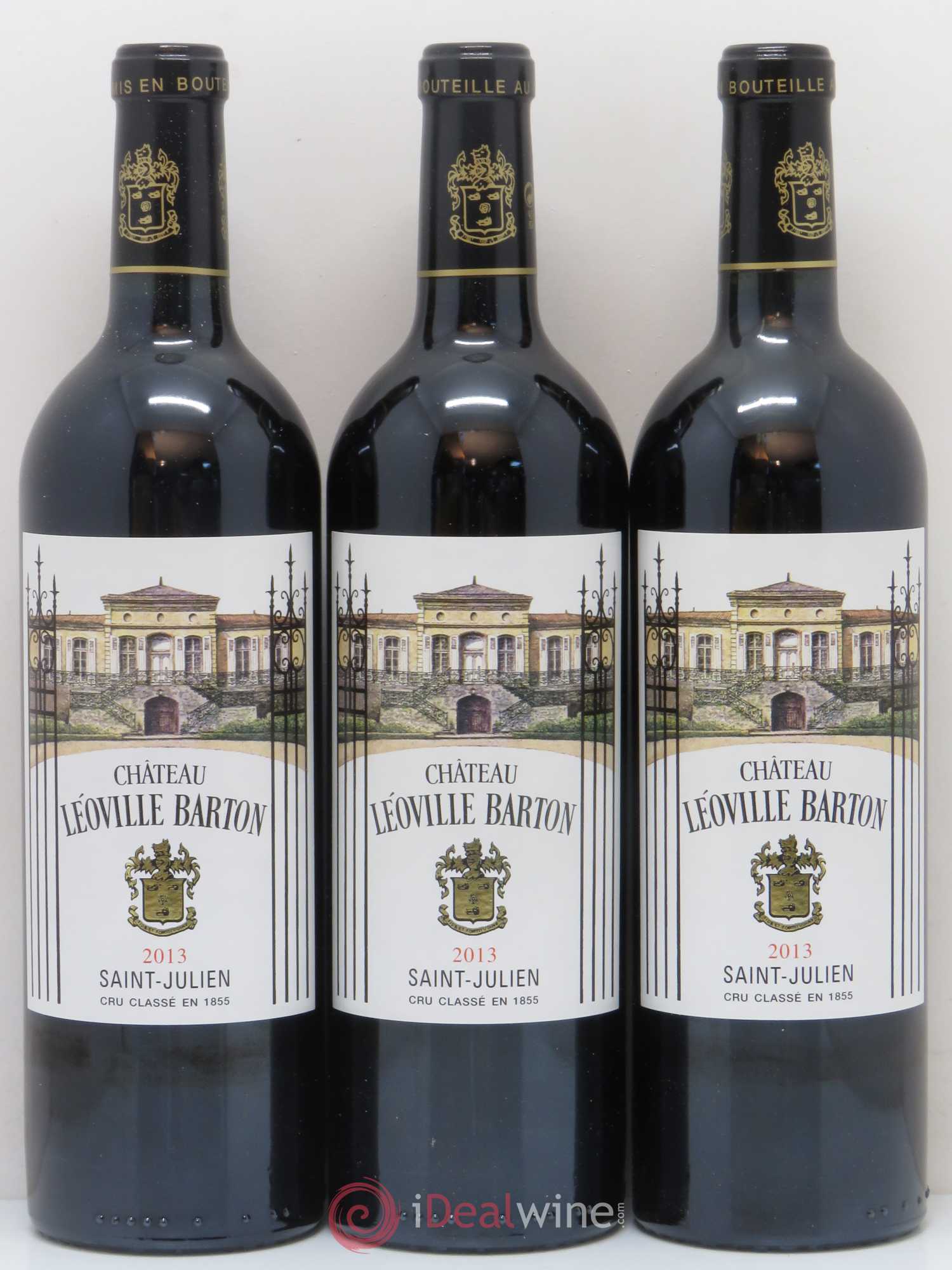 Château Léoville Barton 2ème Grand Cru Classé 2013 - Lot de 6 bouteilles - 1