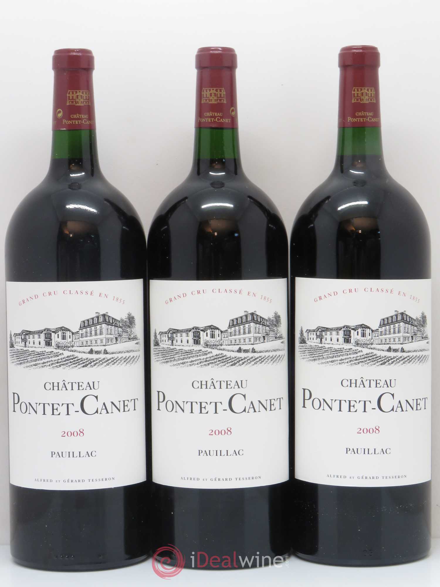 Château Pontet Canet 5ème Grand Cru Classé 2008 - Lot de 6 magnums - 3