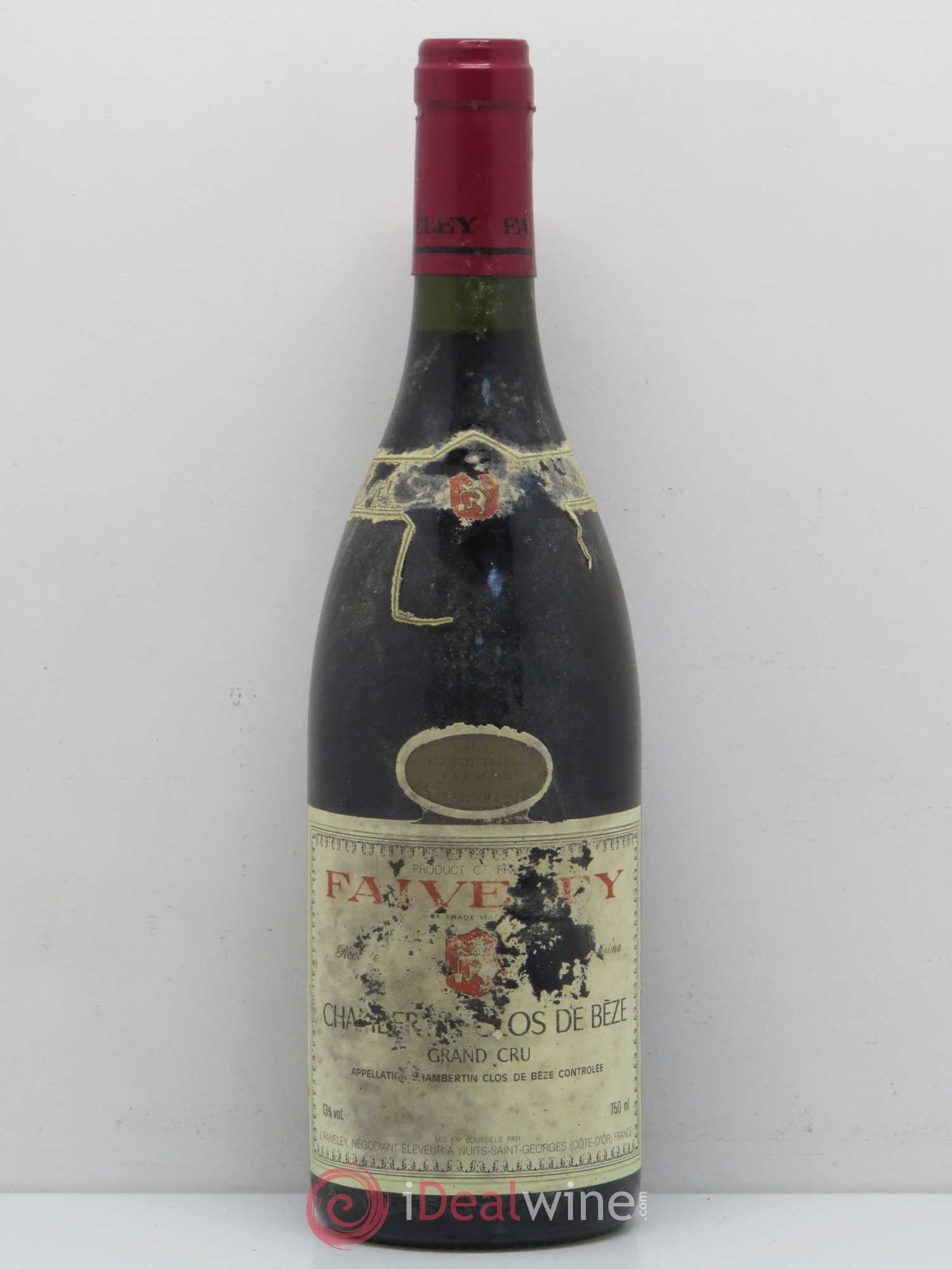Chambertin Clos de Bèze Grand Cru Faiveley 1996 - Lot de 1 bouteille - 0
