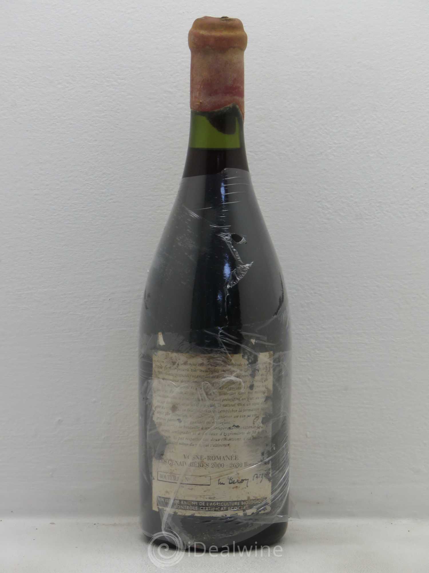 Vosne-Romanée Les Genaivrières Leroy (Domaine) 2000 - Lot de 1 bouteille - 1