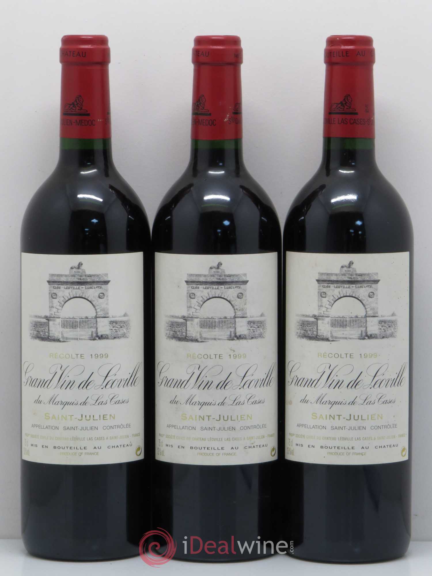 Château Léoville Las Cases 2ème Grand Cru Classé 1999 - Lot de 6 bouteilles - 2
