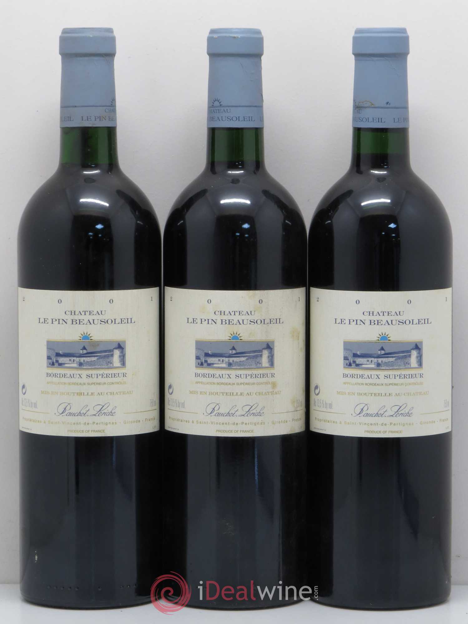Château Le Pin Beausoleil 2001 - Lot de 6 bouteilles - 2