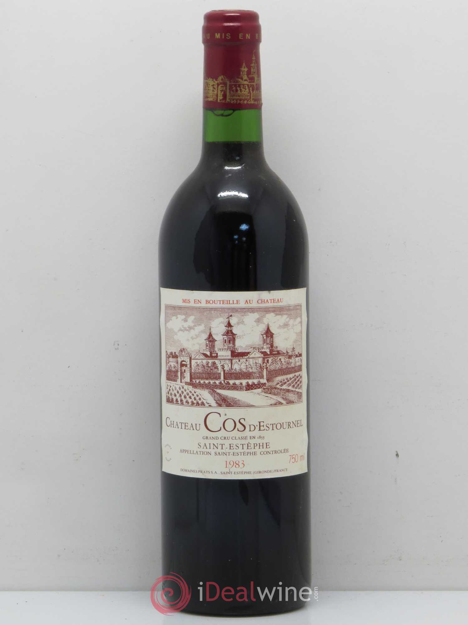 Cos d'Estournel 2ème Grand Cru Classé 1983 - Lot de 1 bouteille - 0