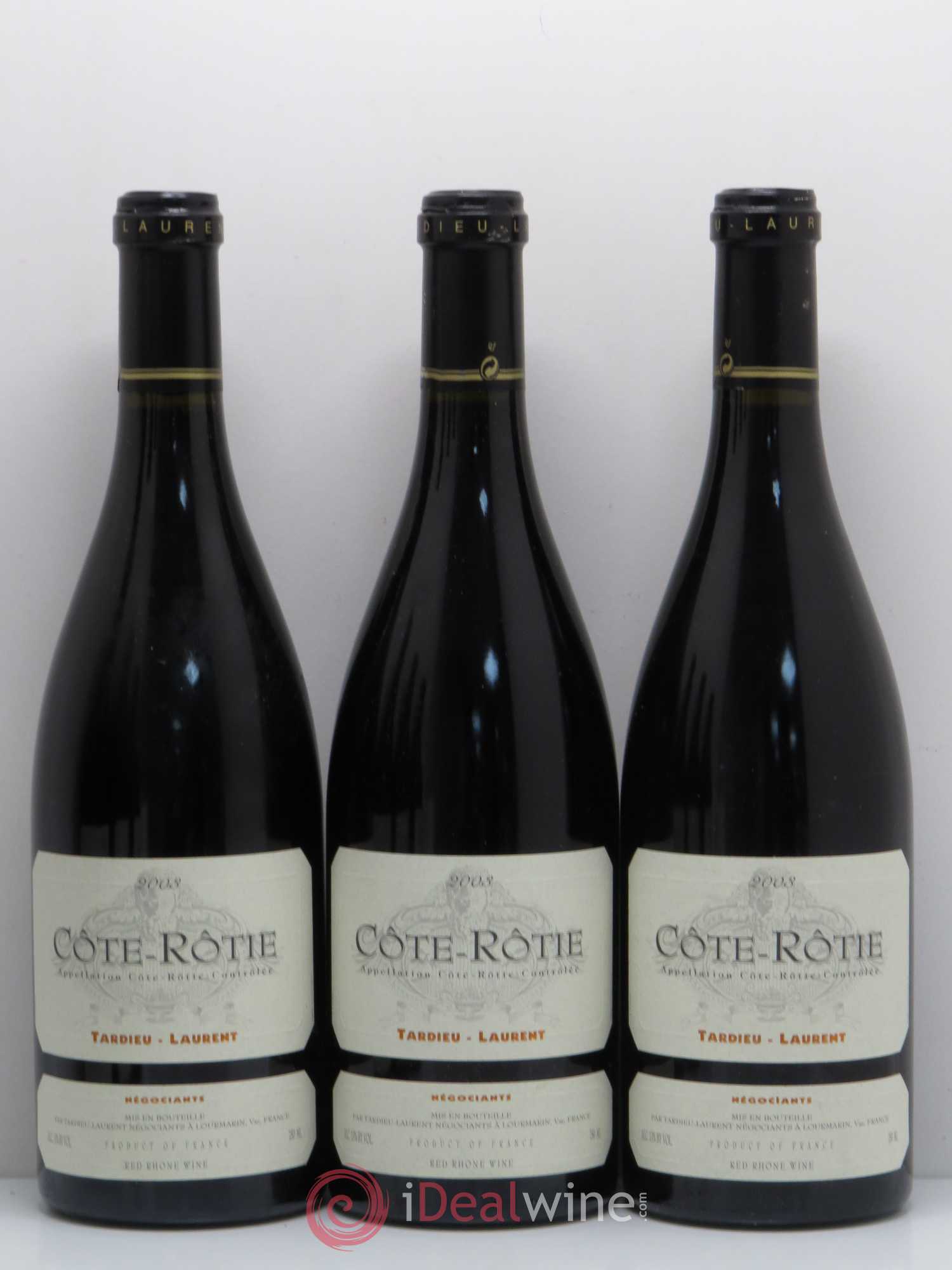 Côte-Rôtie Maison Tardieu-Laurent 2003 - Lot de 6 bouteilles - 1