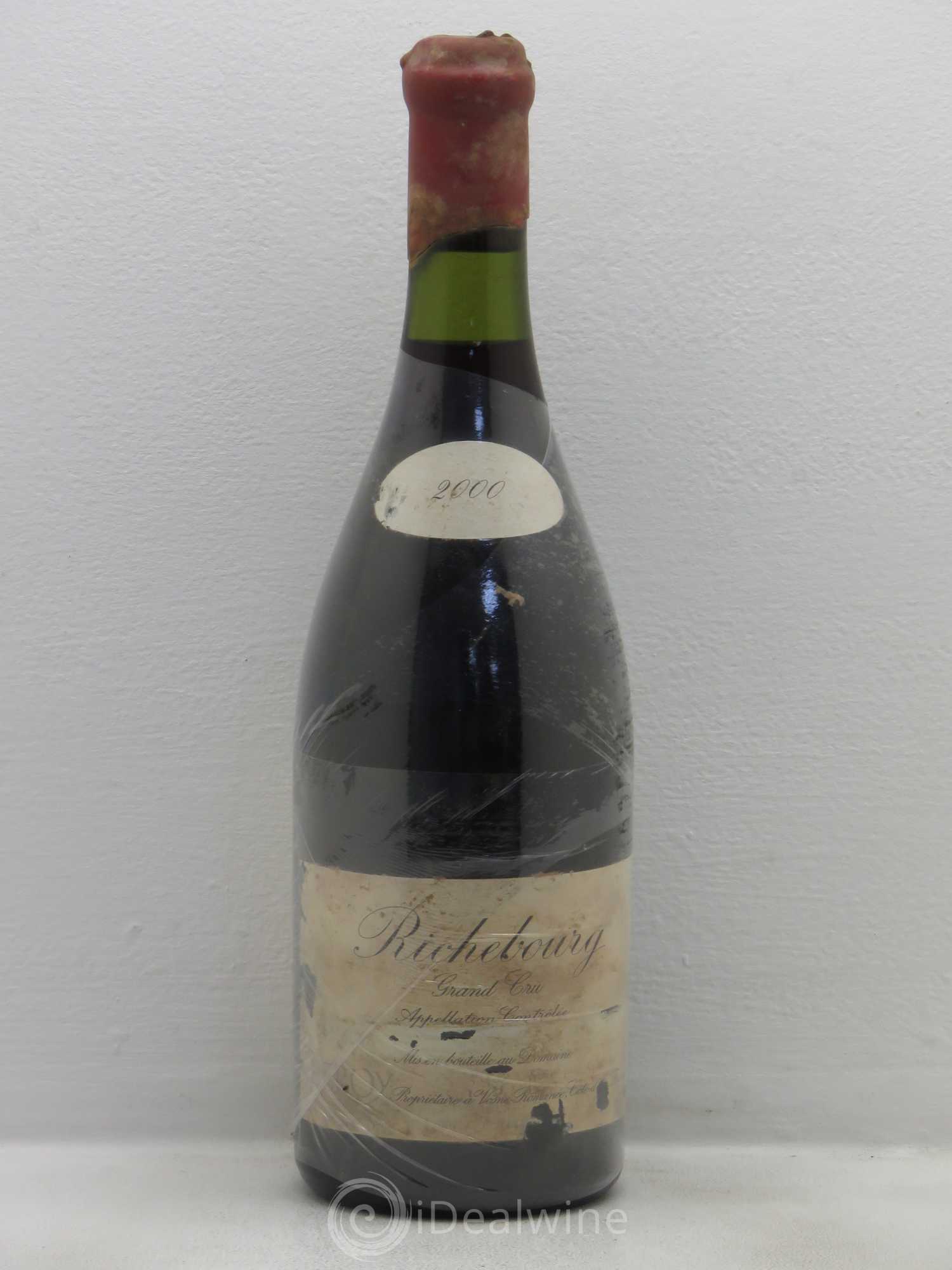 Richebourg Grand Cru Leroy (Domaine) 2000 - Lot de 1 bouteille - 0