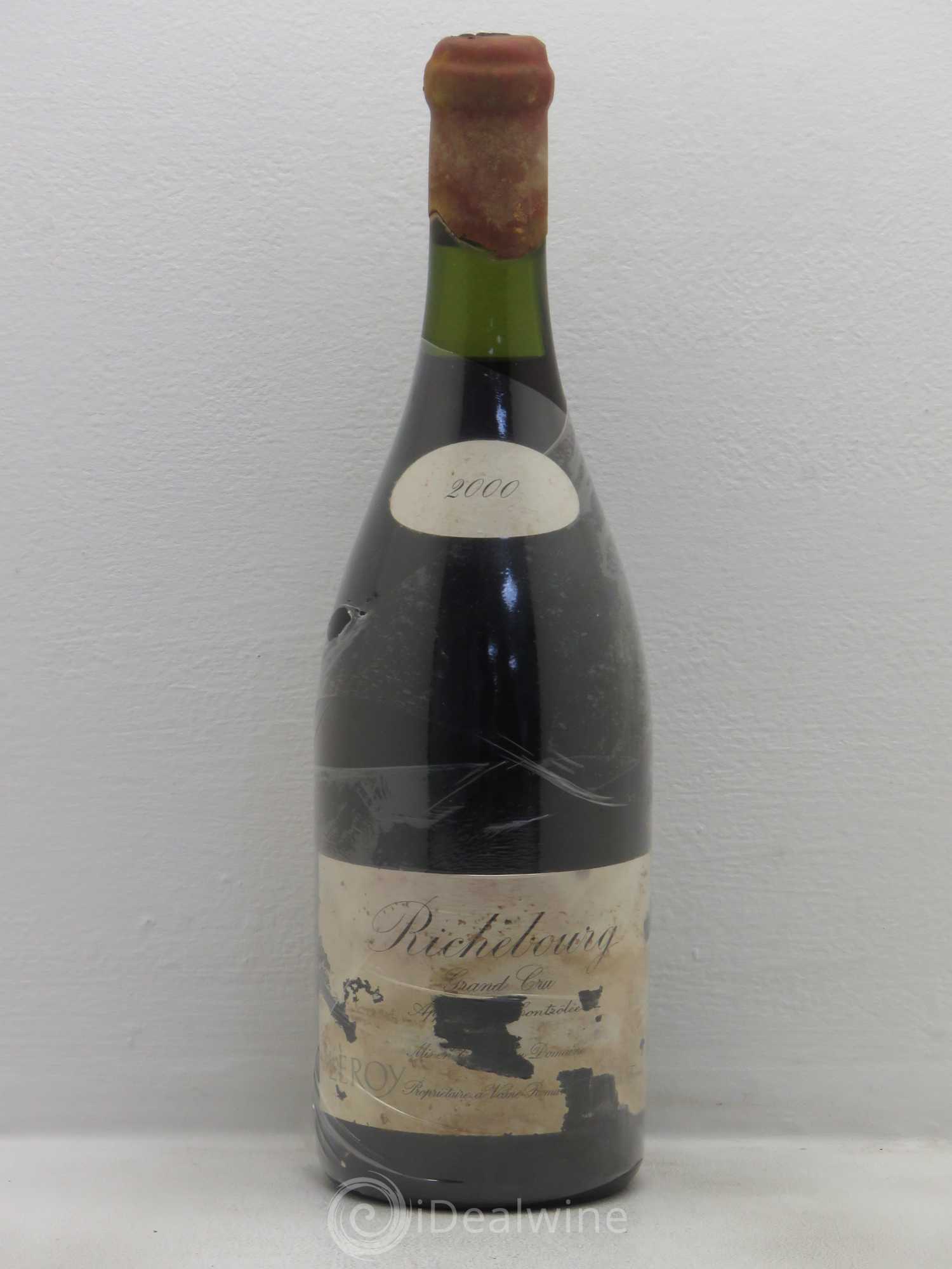 Richebourg Grand Cru Leroy (Domaine) 2000 - Lot de 1 bouteille - 0