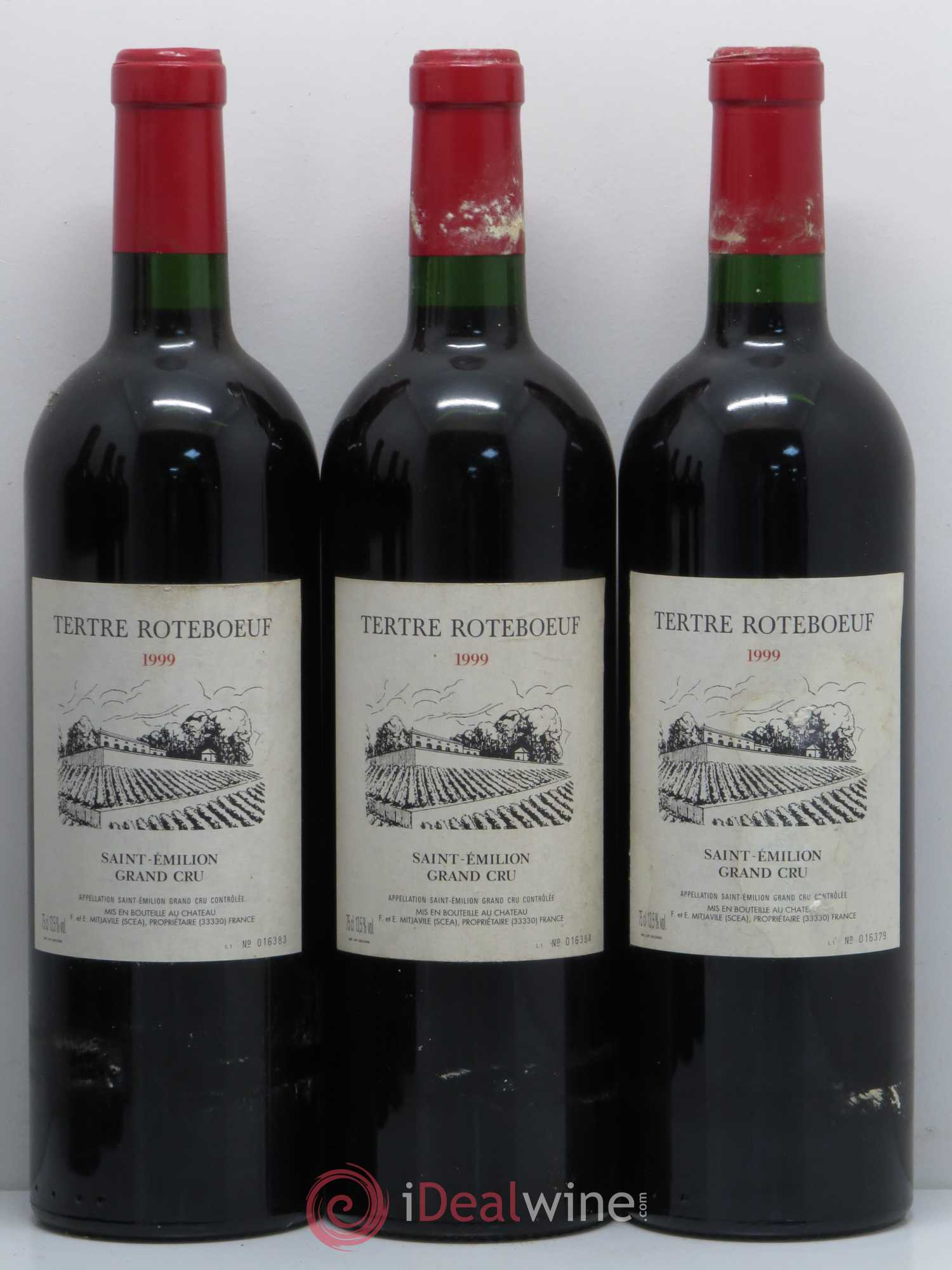 Château Tertre Roteboeuf 1999 - Posten von 6 Flaschen - 1