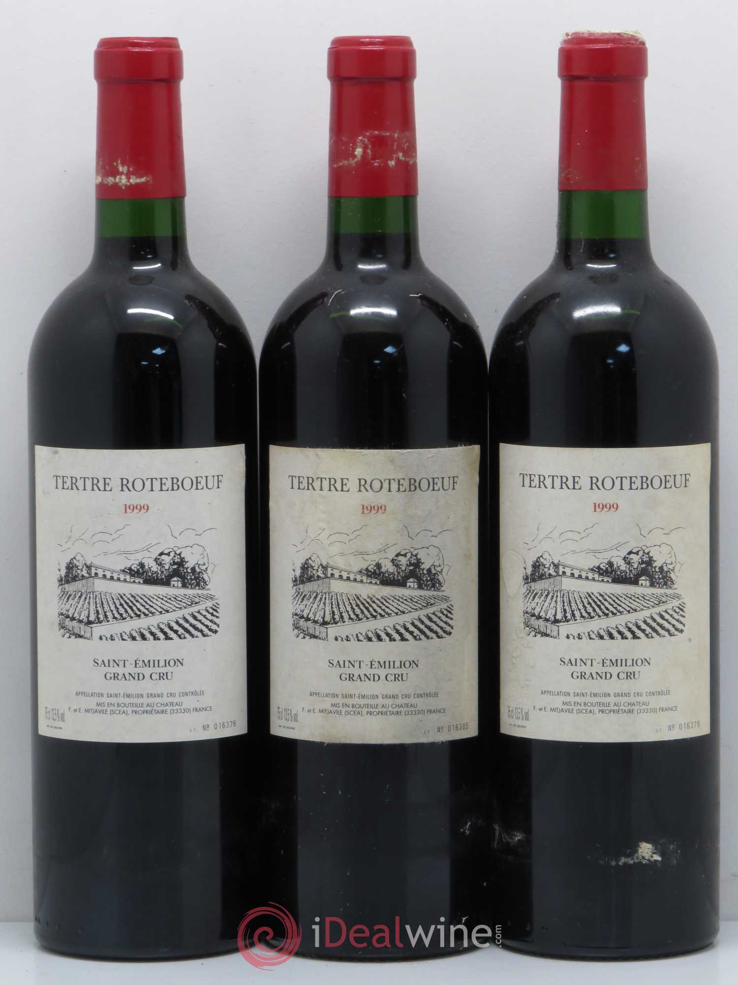 Château Tertre Roteboeuf 1999 - Posten von 6 Flaschen - 2