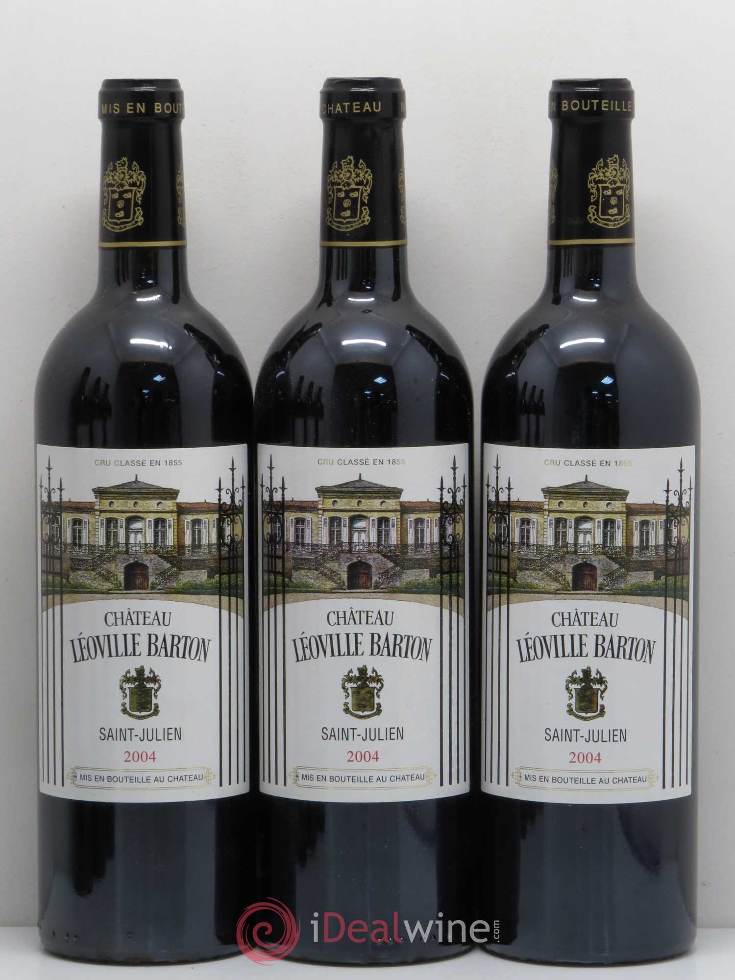 Château Léoville Barton 2ème Grand Cru Classé 2004 - Lot de 6 bouteilles - 1