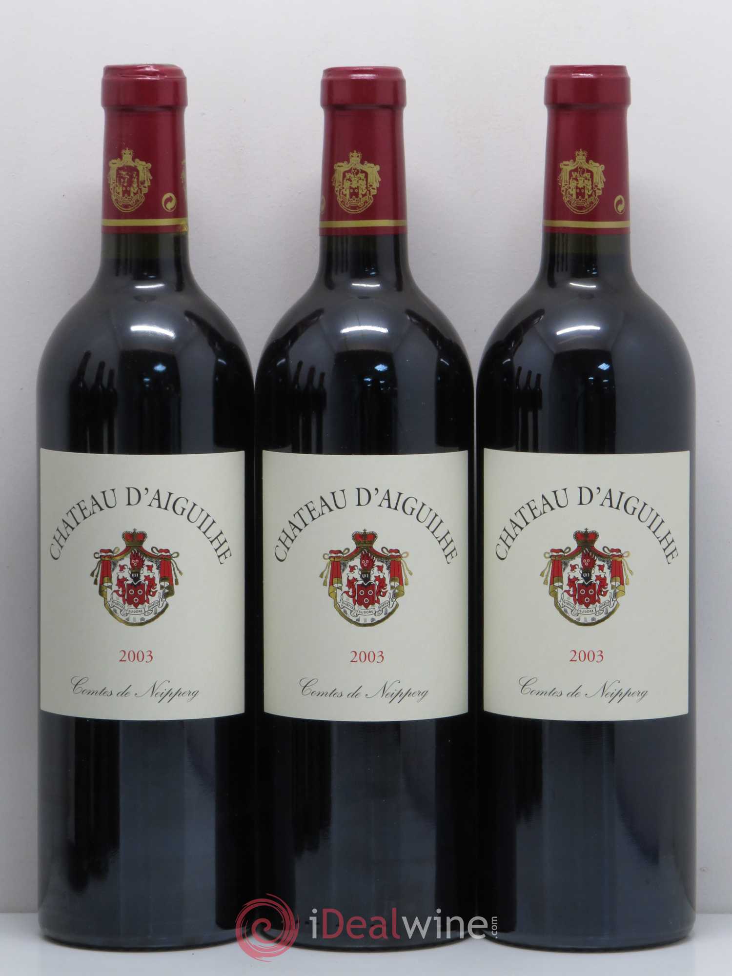 Château d' Aiguilhe 2003 - Lot de 6 bouteilles - 1