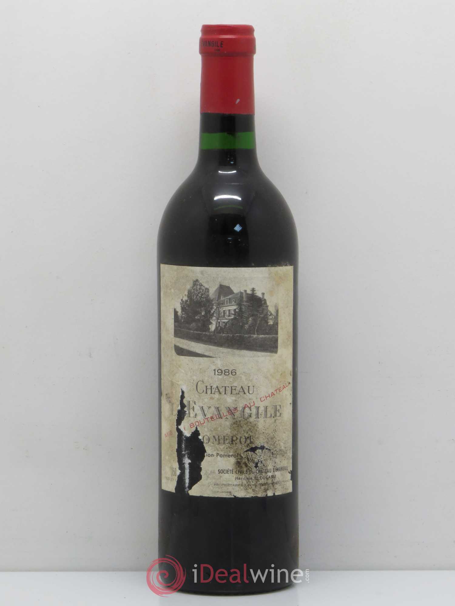 Château l' Évangile 1986 - Lot de 1 bouteille - 0