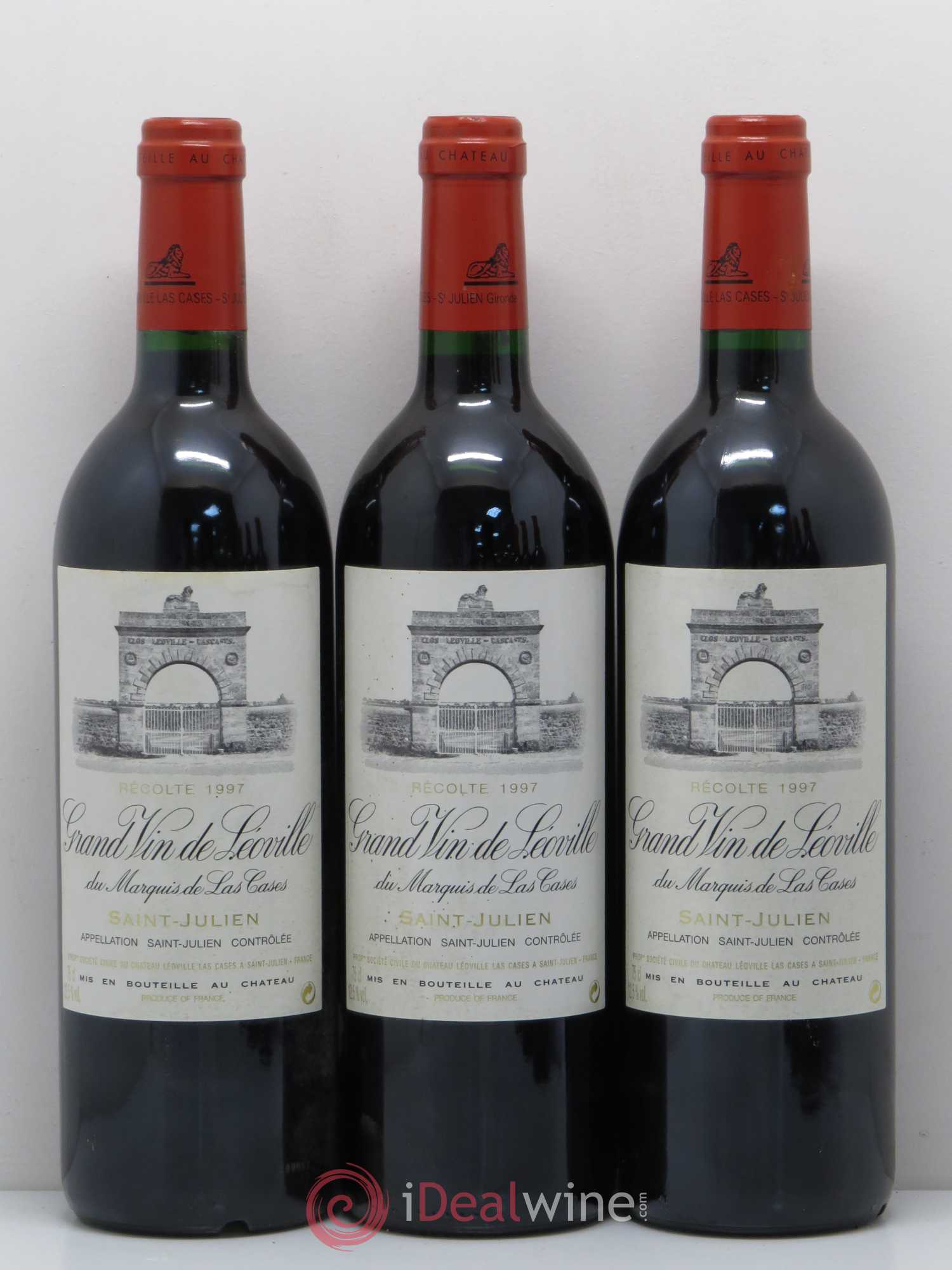Château Léoville Las Cases 2ème Grand Cru Classé 1997 - Lot de 6 bouteilles - 2
