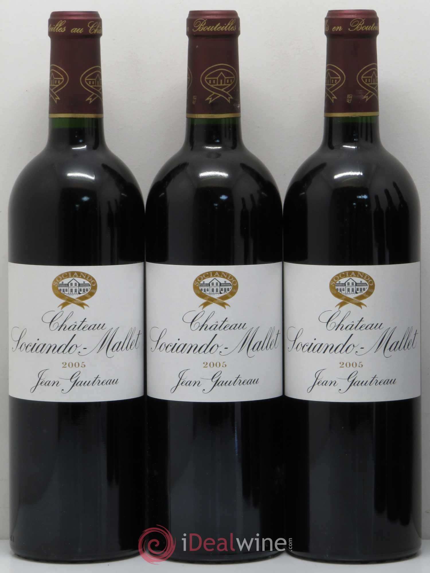 Château Sociando Mallet 2005 - Lot de 12 bouteilles - 3