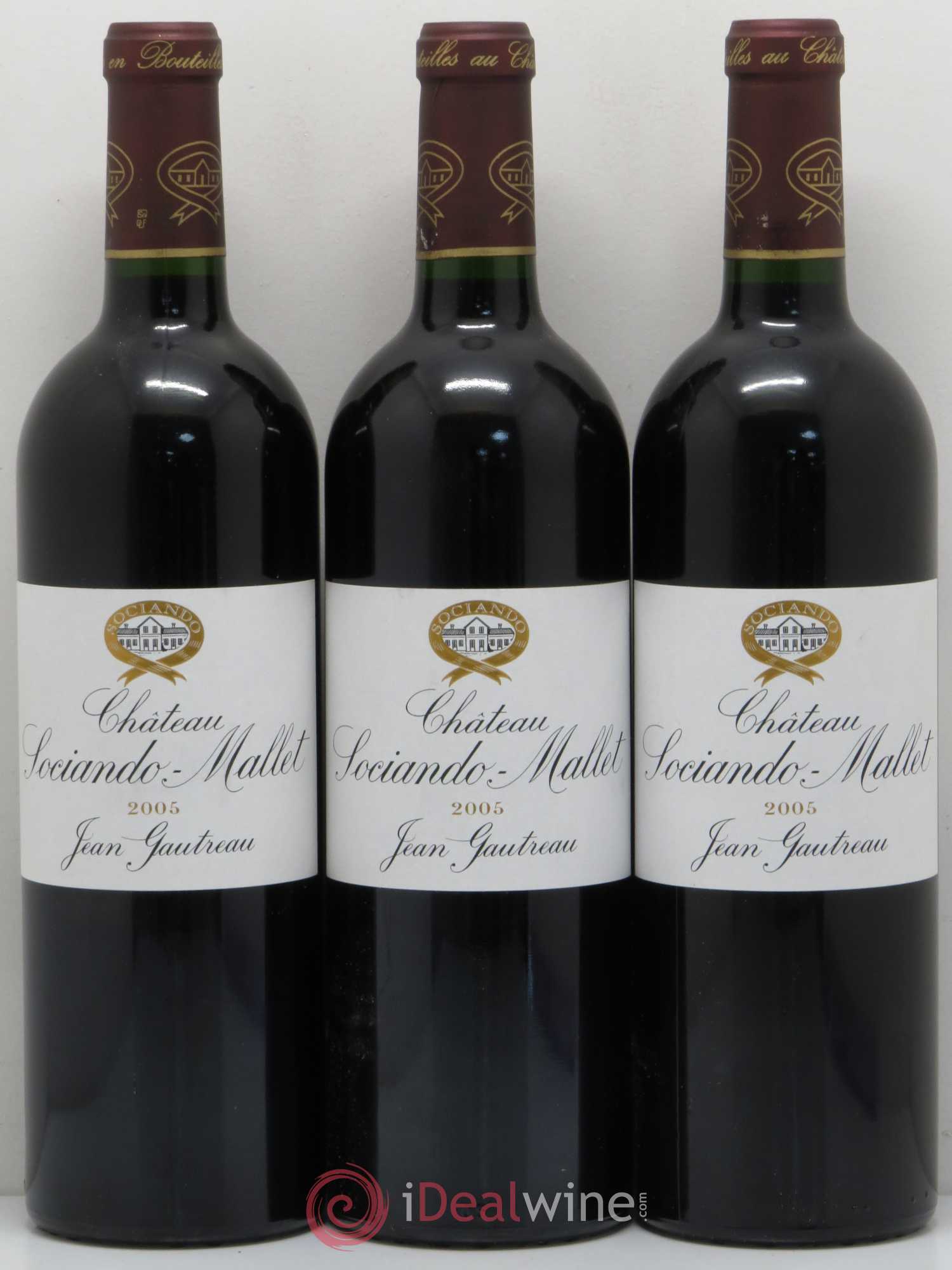 Château Sociando Mallet 2005 - Lot de 12 bouteilles - 4