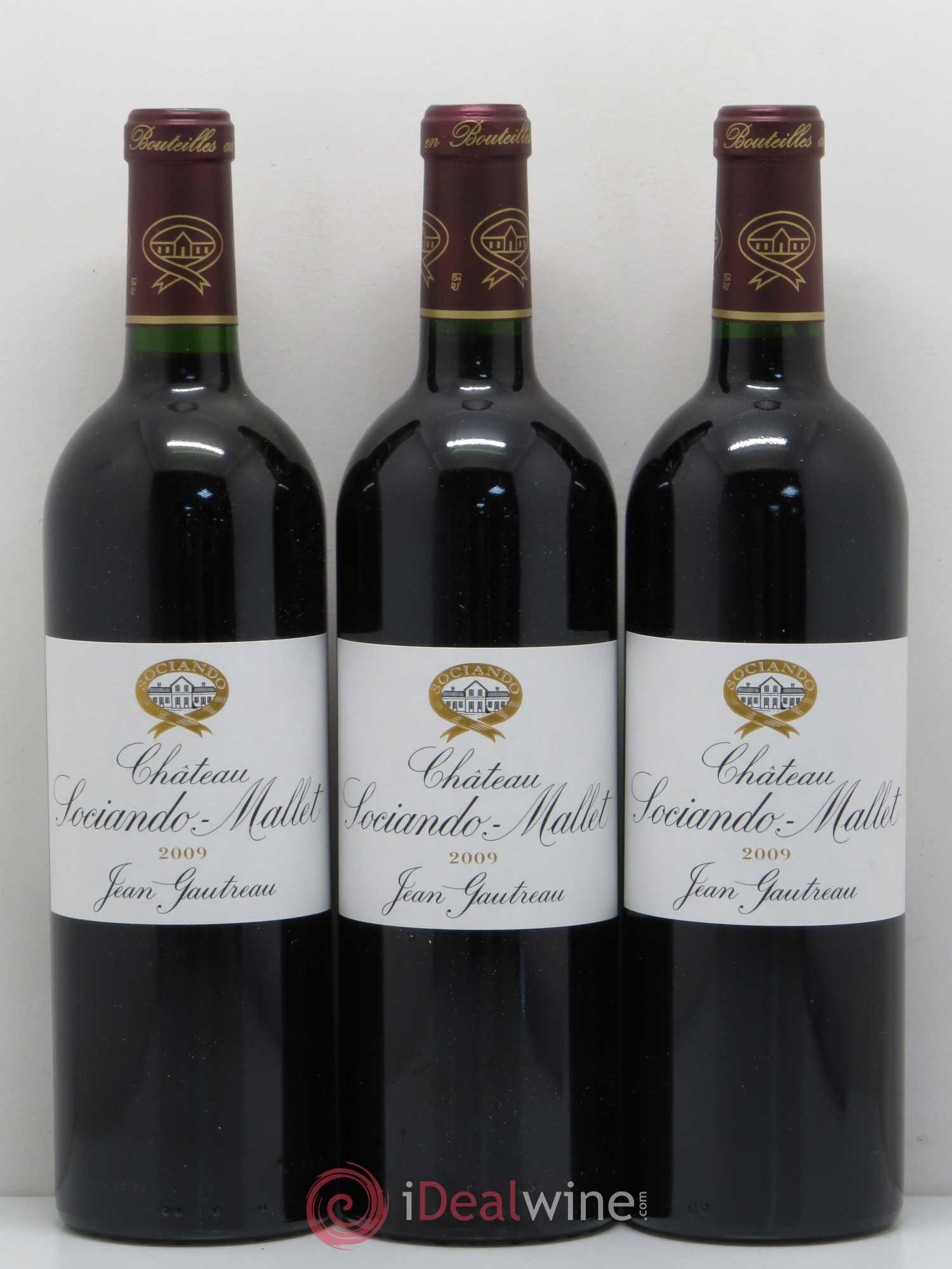 Château Sociando Mallet 2009 - Lot de 6 bouteilles - 2