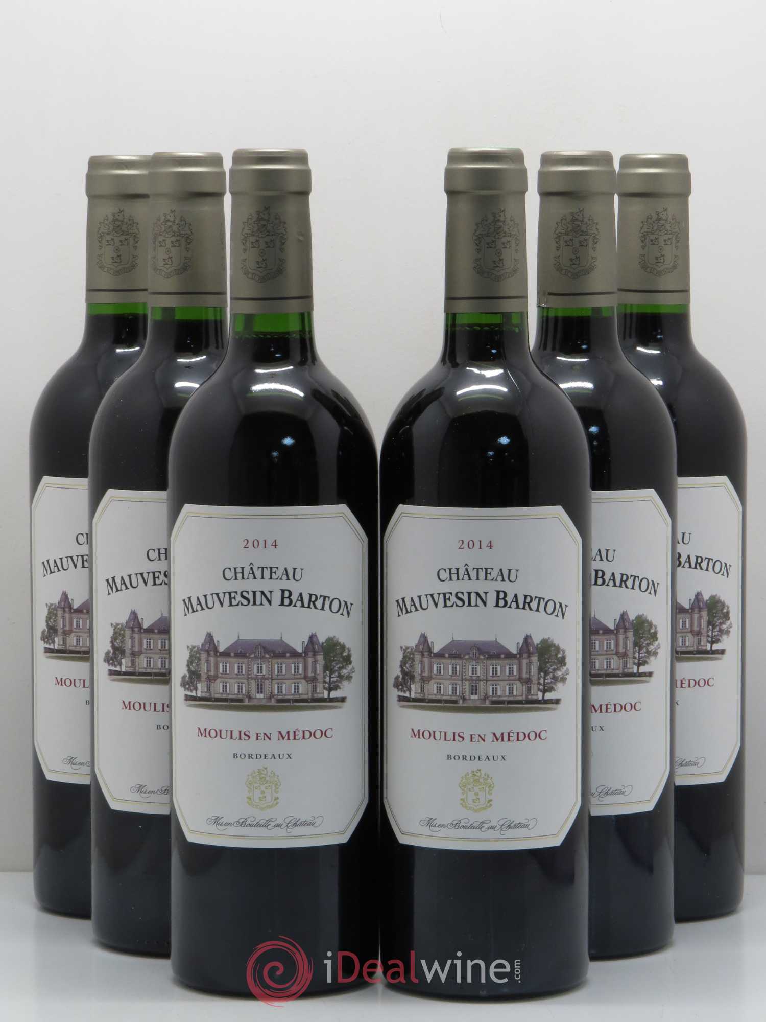 Moulis en Médoc Château Mauvesin Barton (sans prix de réserve) 2014 - Posten von 6 Flaschen - 0
