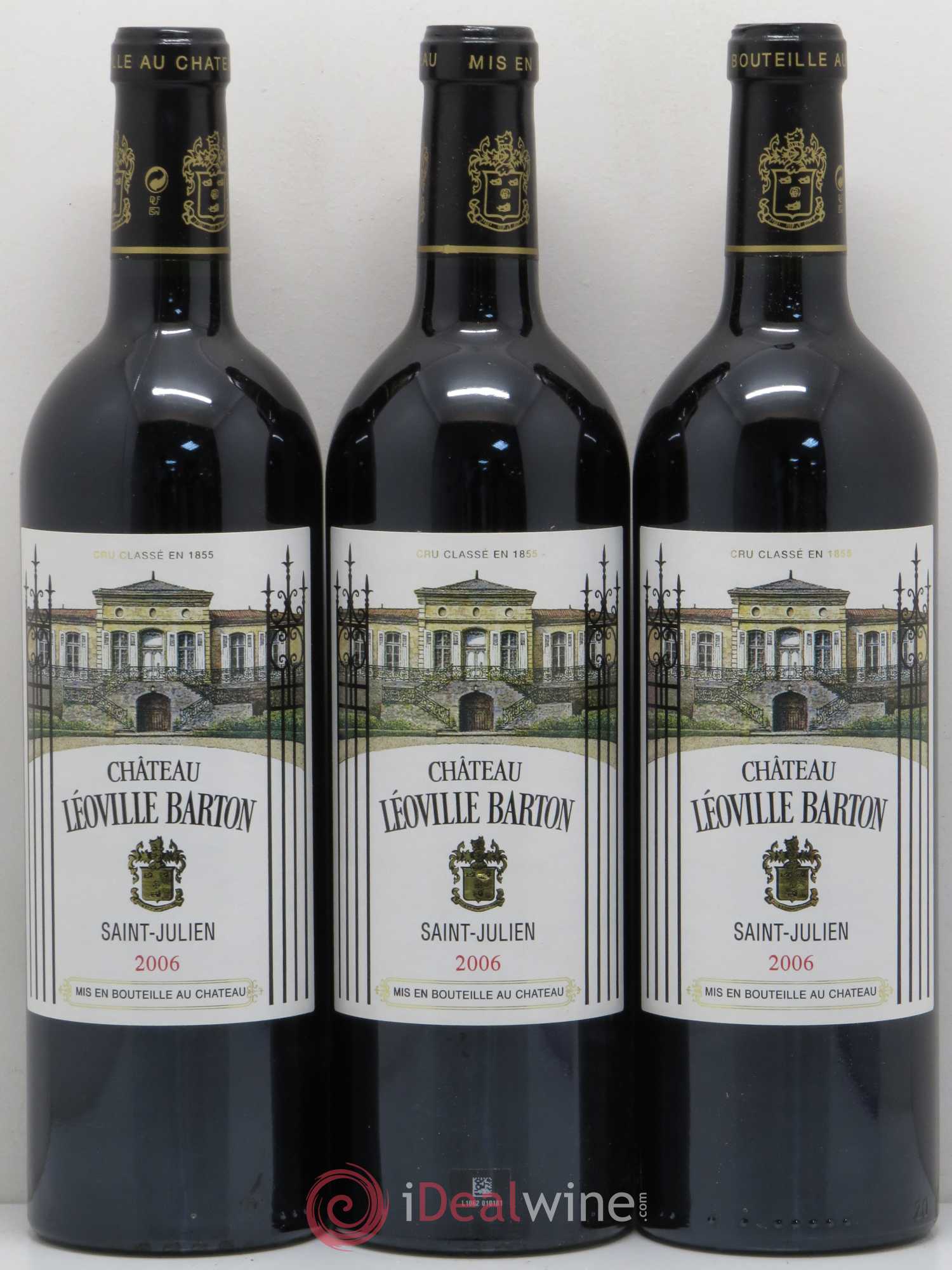 Château Léoville Barton 2ème Grand Cru Classé 2006 - Lot de 6 bouteilles - 2