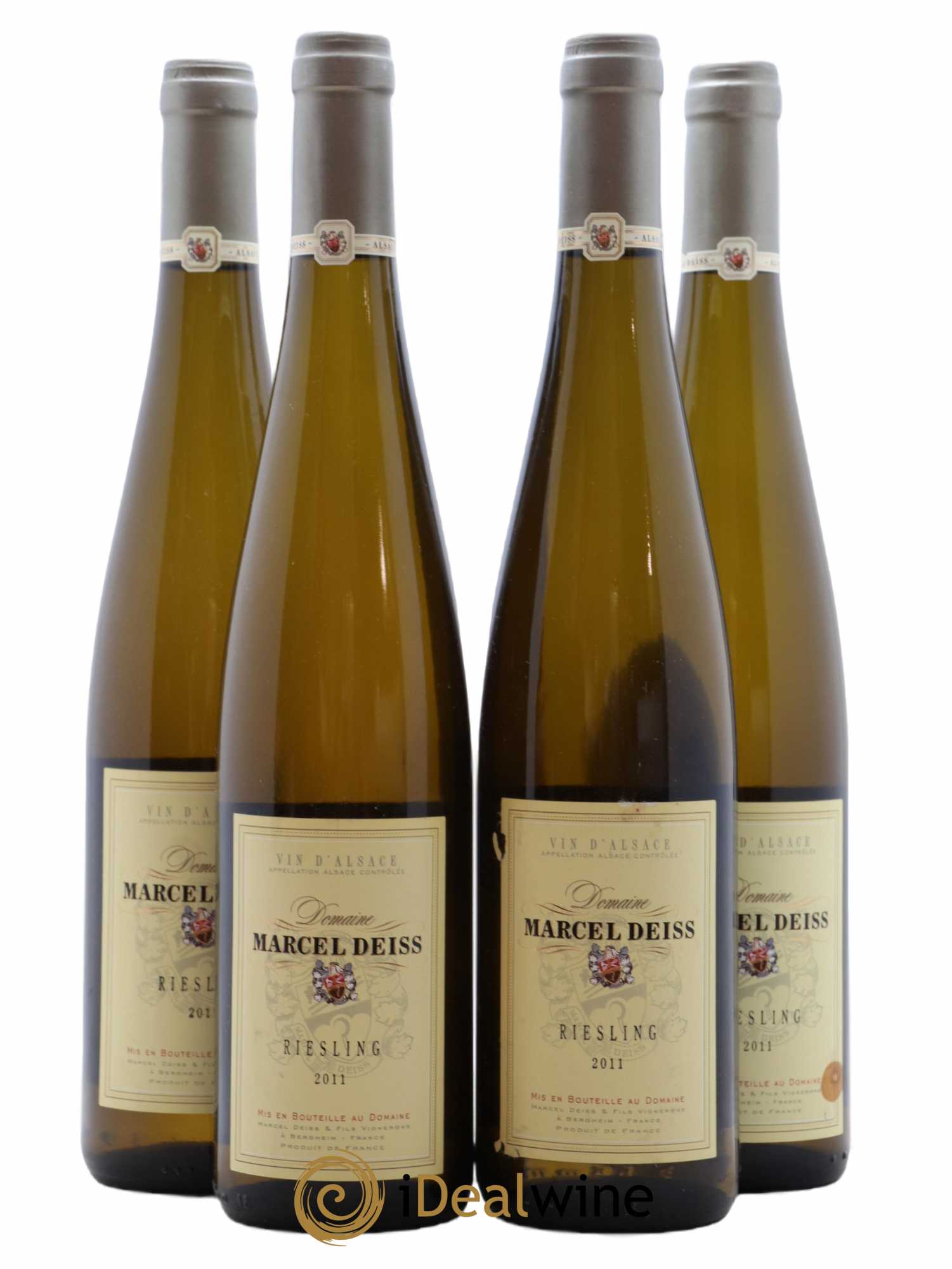Alsace Riesling Marcel Deiss (Domaine) 2011 - Lot de 4 bouteilles - 0