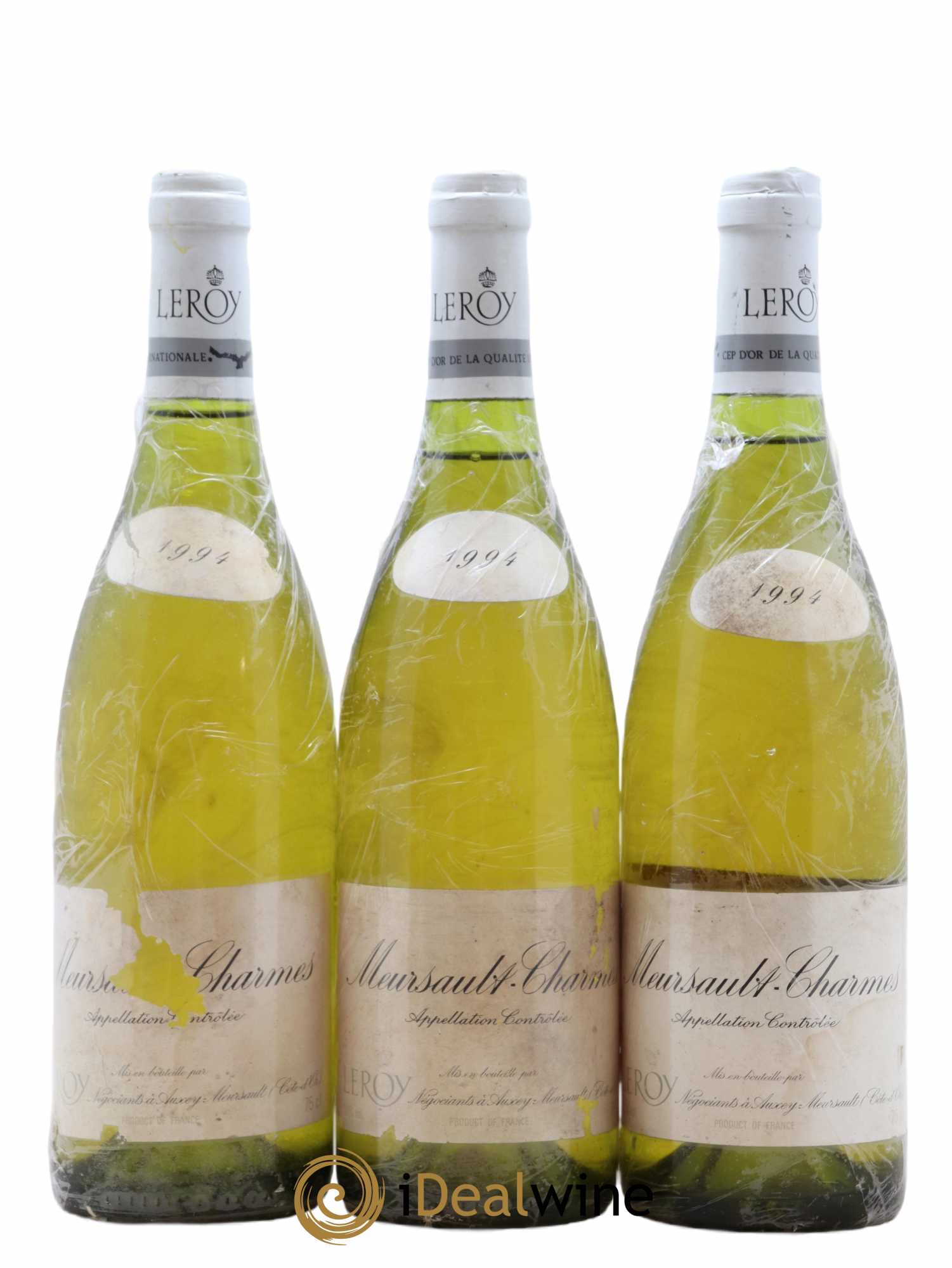 Meursault 1er Cru Les Charmes Leroy SA 1994 - Lot de 3 bouteilles - 0