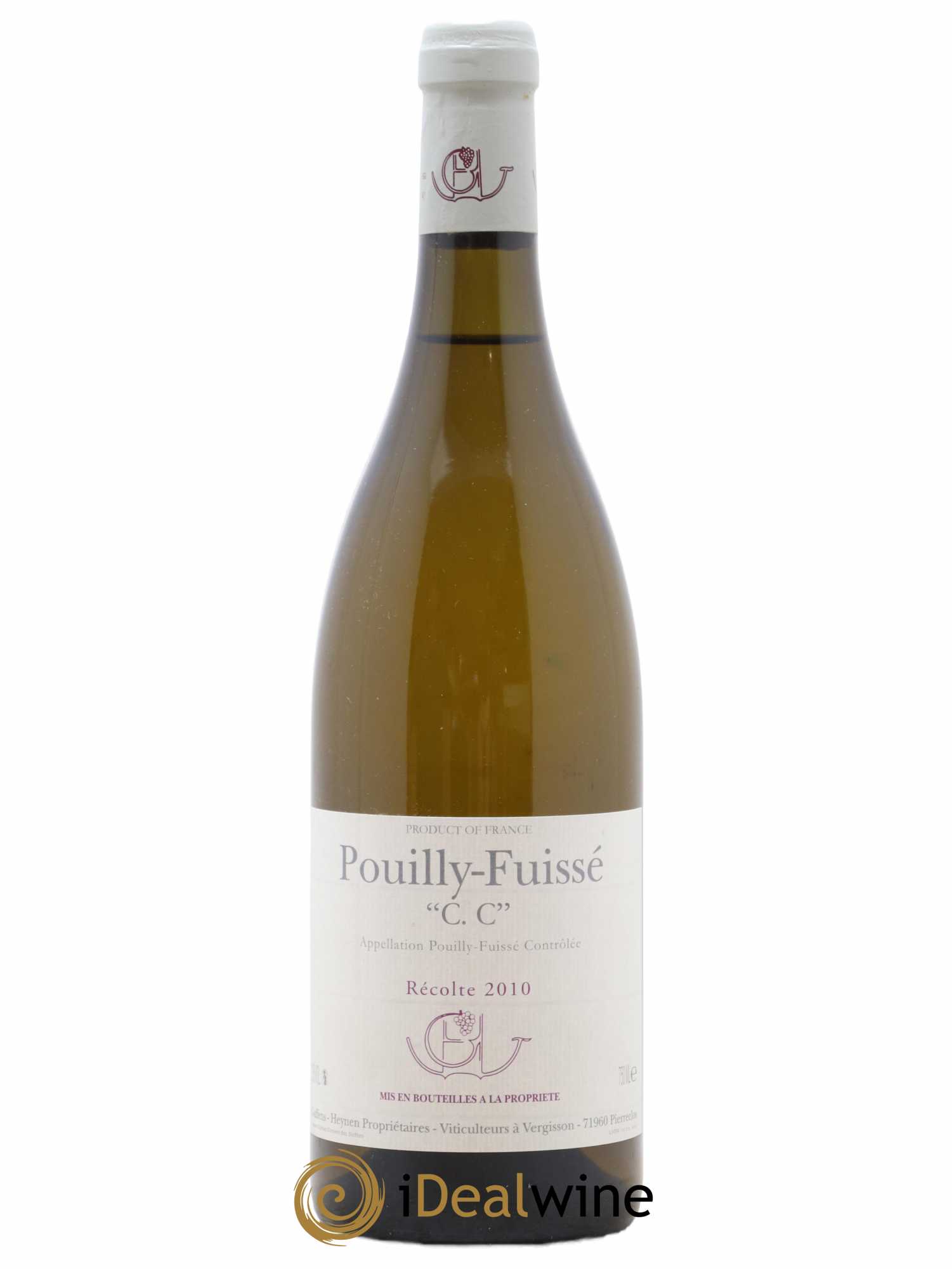 Pouilly-Fuissé C.C. Guffens-Heynen 2010 - Lot de 1 bouteille - 0