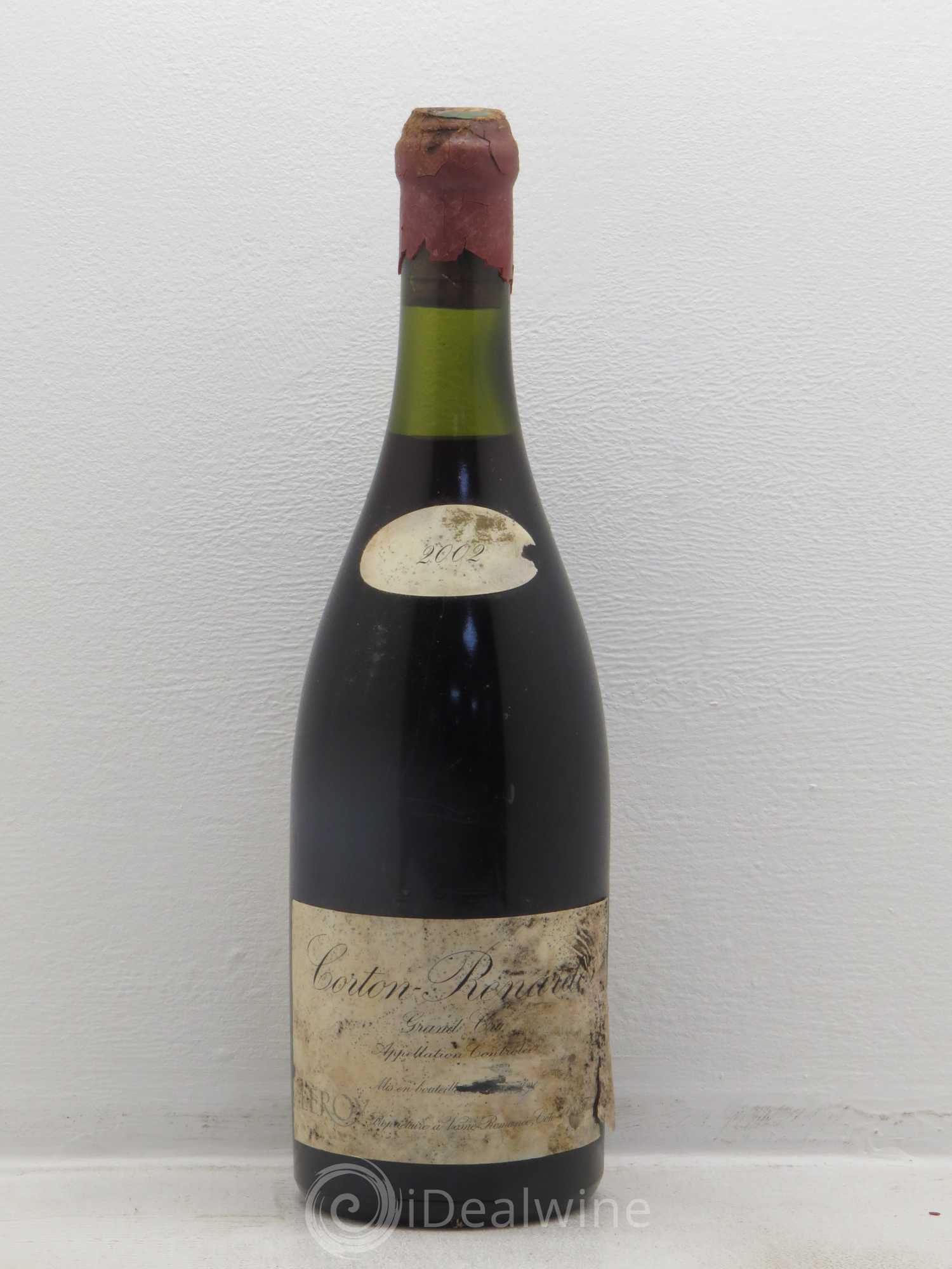 Corton Grand Cru Les Renardes Leroy (Domaine) 2002 - Lot de 1 bouteille - 0