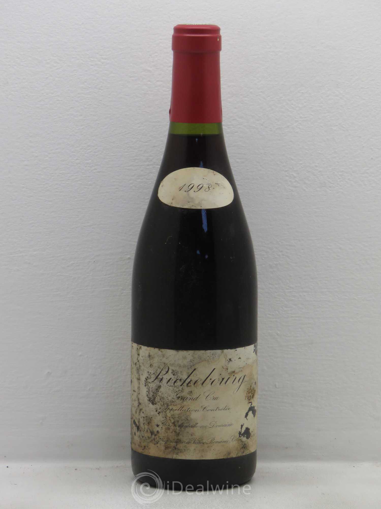 Richebourg Grand Cru Leroy (Domaine) 1998 - Lot de 1 bouteille - 0