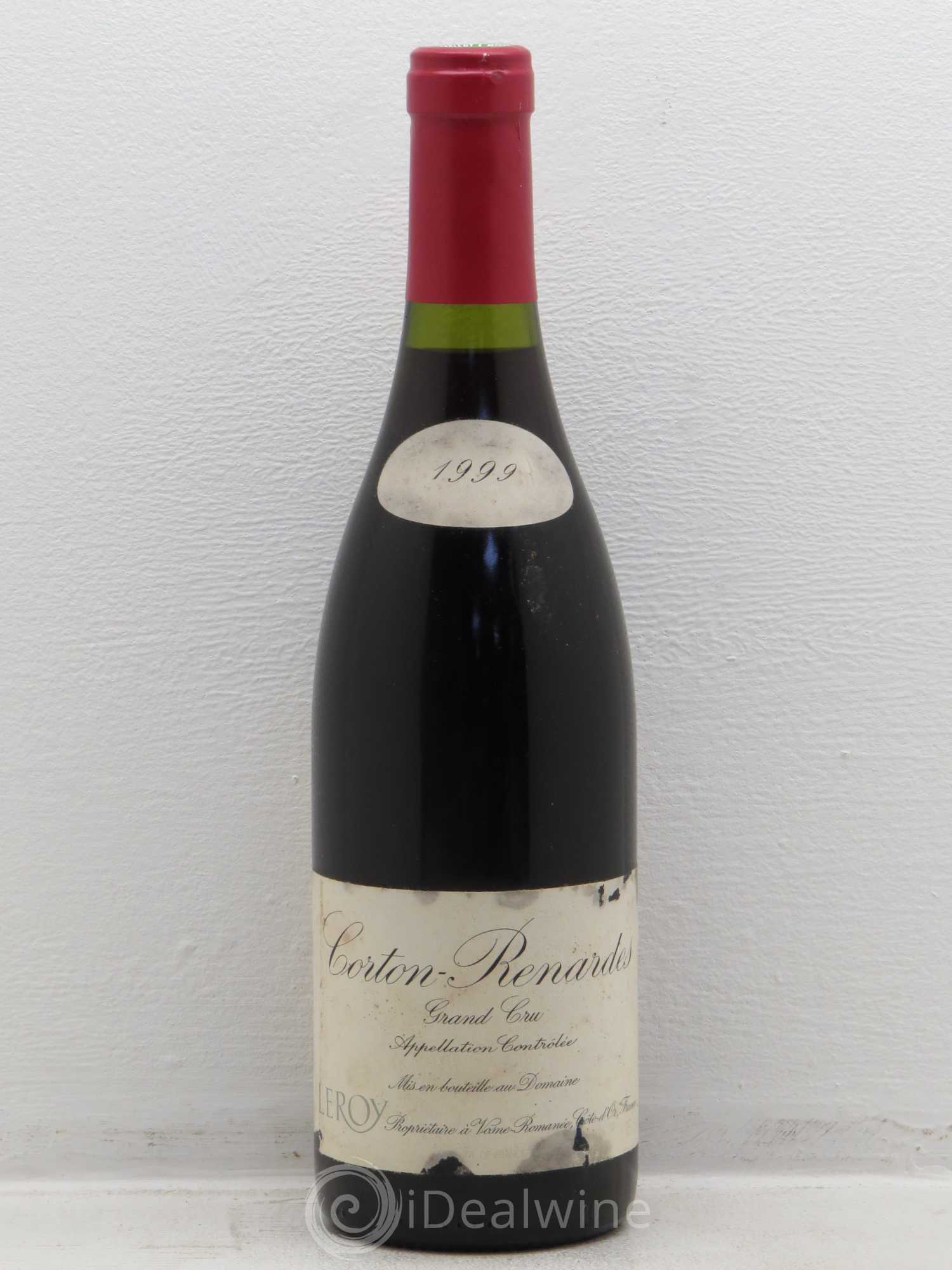 Corton Grand Cru Les Renardes Leroy (Domaine) 1999 - Lot de 1 bouteille - 0
