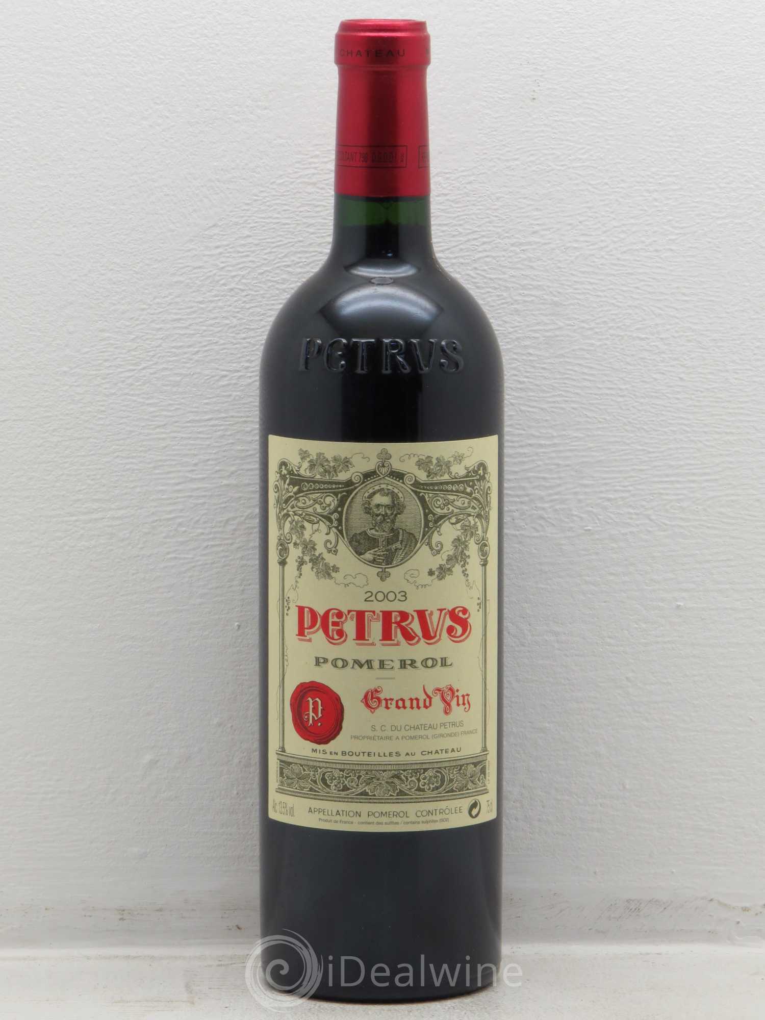 Petrus 2003 - Lot de 1 bouteille - 0