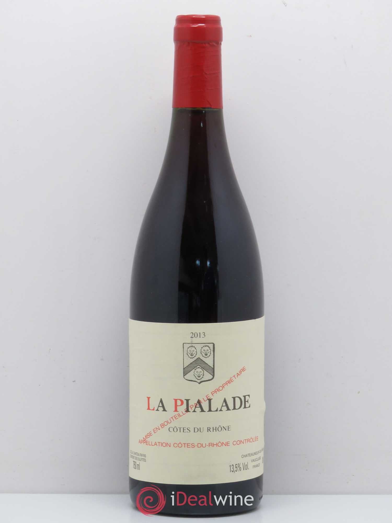 Côtes-du-Rhône La Pialade Emmanuel Reynaud 2013 - Lot de 1 bouteille - 0