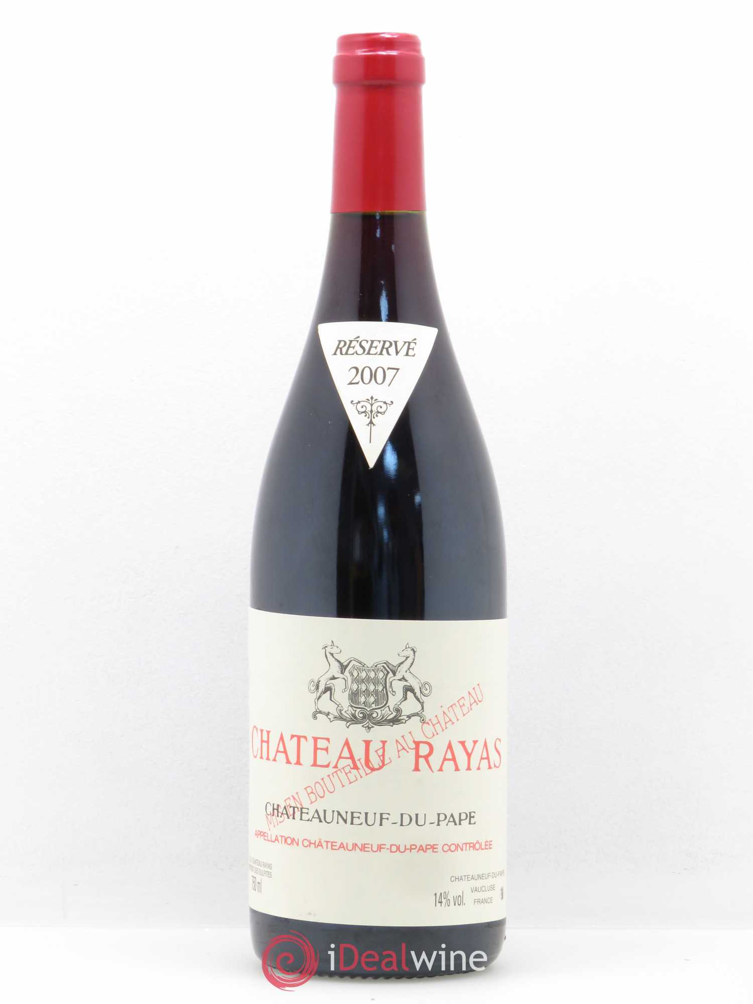 Châteauneuf-du-Pape Château Rayas Emmanuel Reynaud 2007 - Lot de 1 bouteille - 0