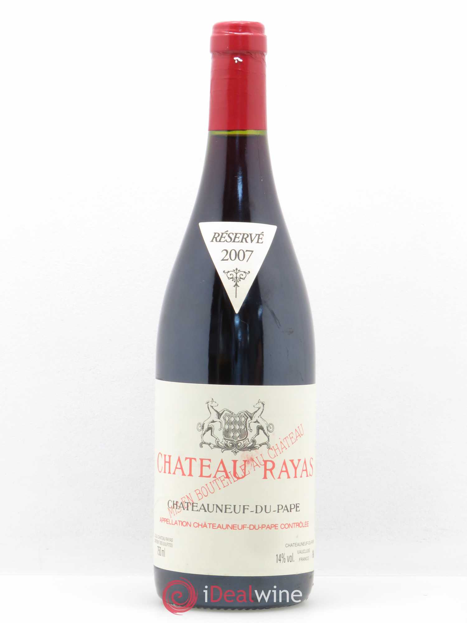 Châteauneuf-du-Pape Château Rayas Emmanuel Reynaud 2007 - Lot de 1 bouteille - 0