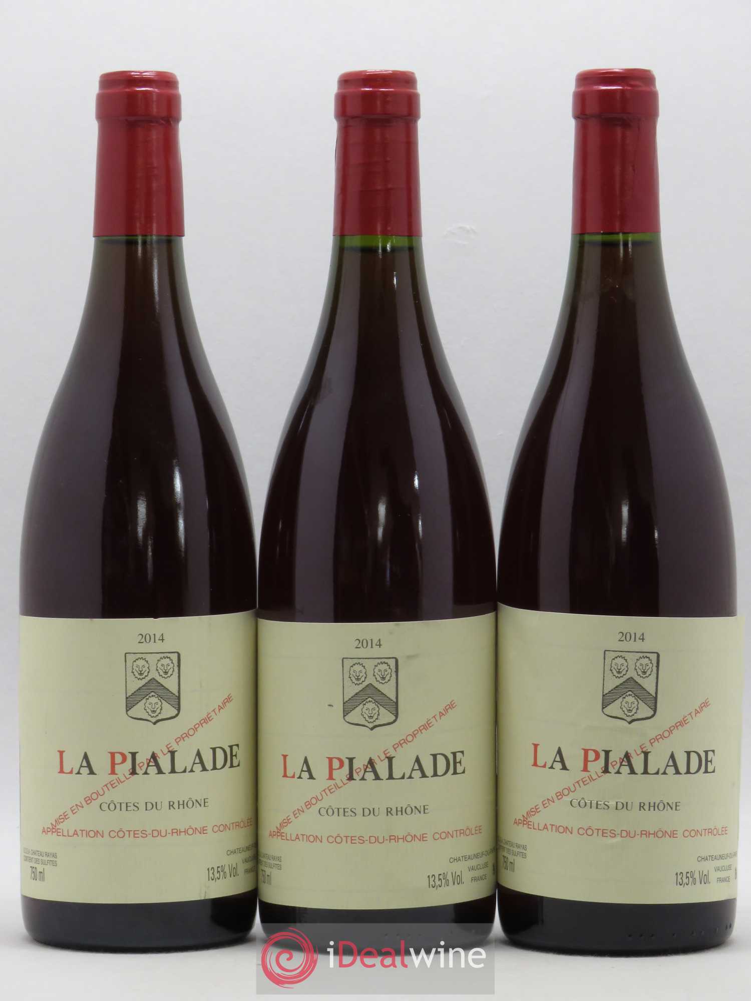 Côtes-du-Rhône La Pialade Emmanuel Reynaud 2014 - Lot de 3 bouteilles - 0