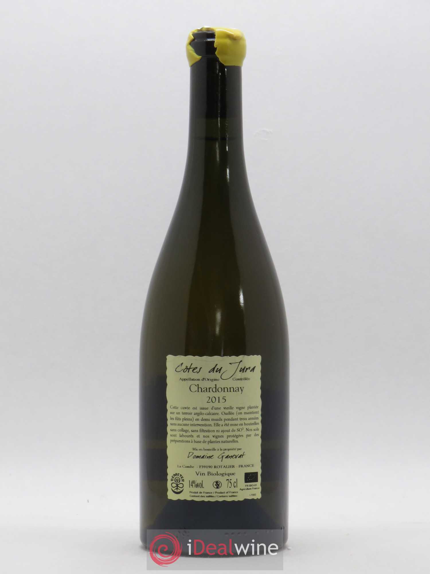 Côtes du Jura Les Chamois du Paradis Jean-François Ganevat (Domaine) 2015 - Lot de 1 bouteille - 1