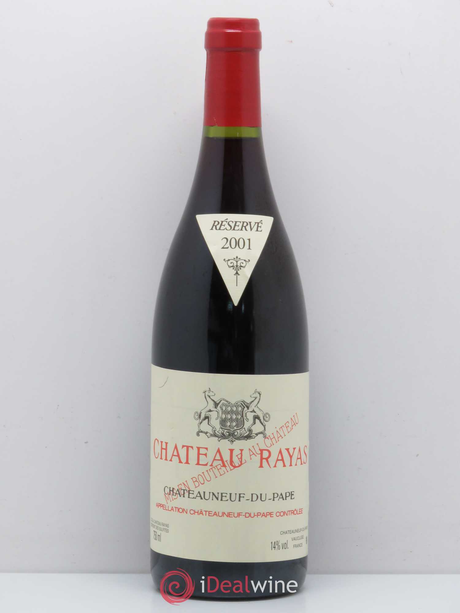 Châteauneuf-du-Pape Château Rayas Emmanuel Reynaud 2001 - Lot de 1 bouteille - 0