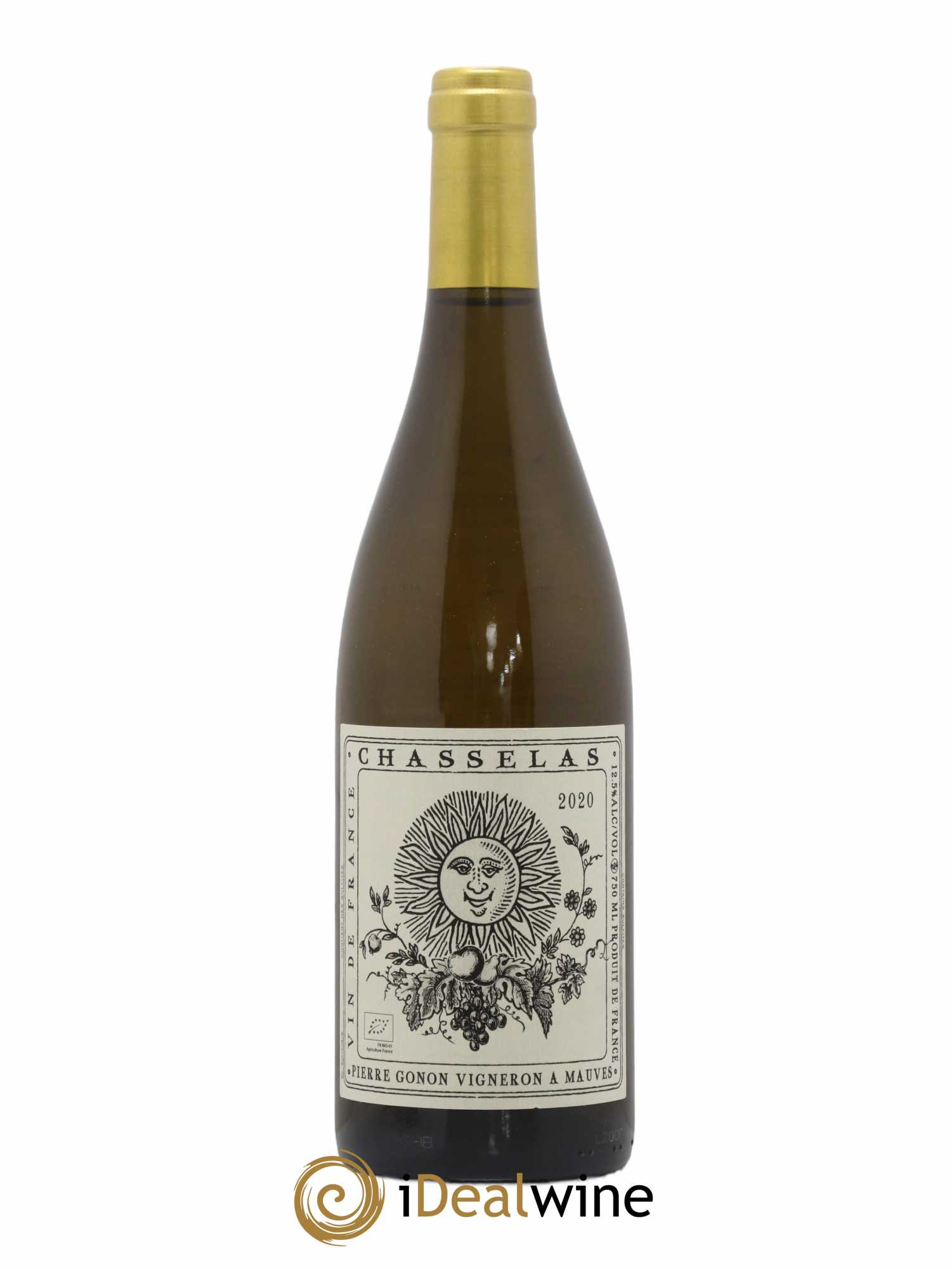 Vin de France Chasselas Gonon (Domaine) 2020 - Lot de 1 bouteille - 0